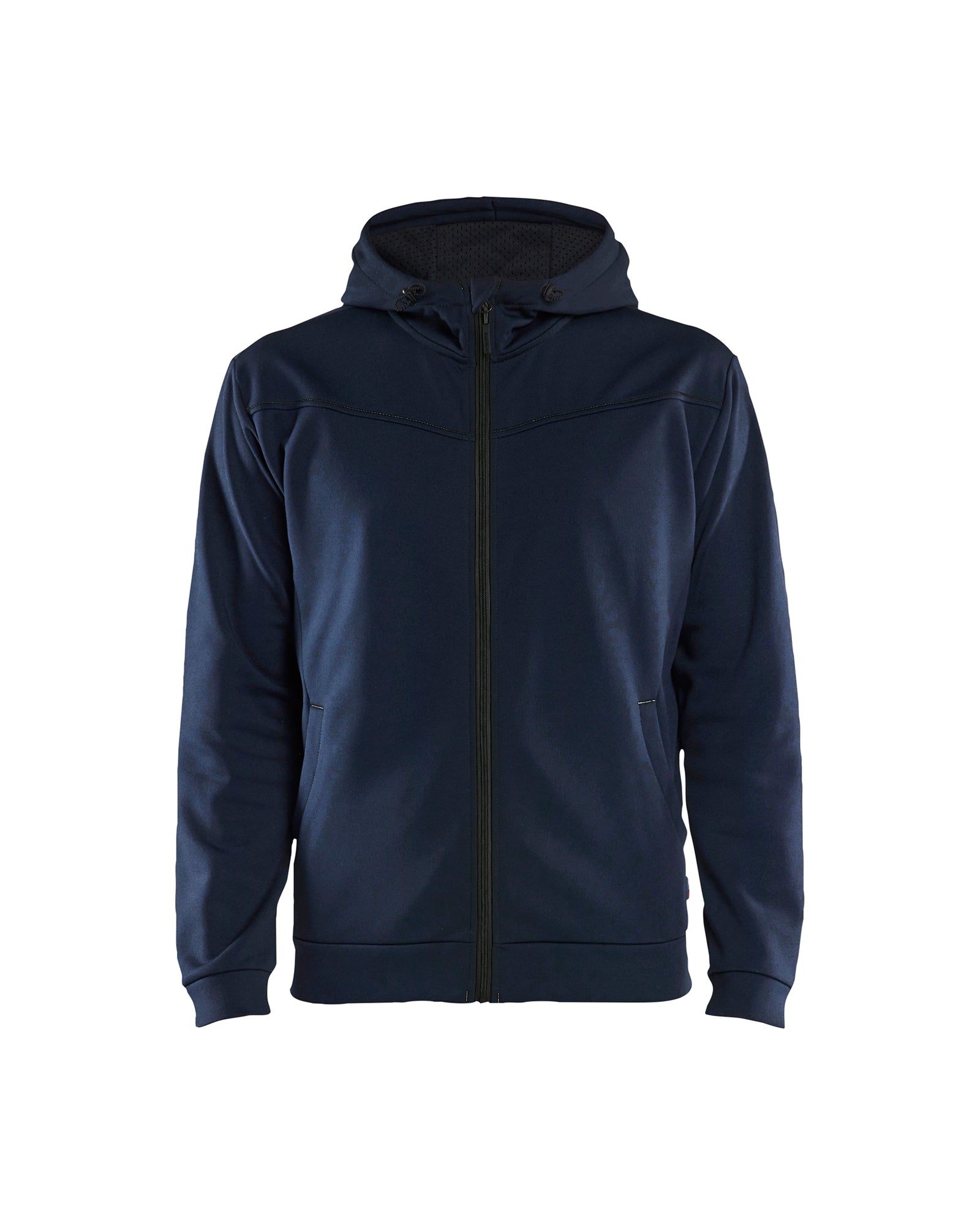 Blåkläder 3363 Hættetrøje full zip, Mørk Marineblå/Sort