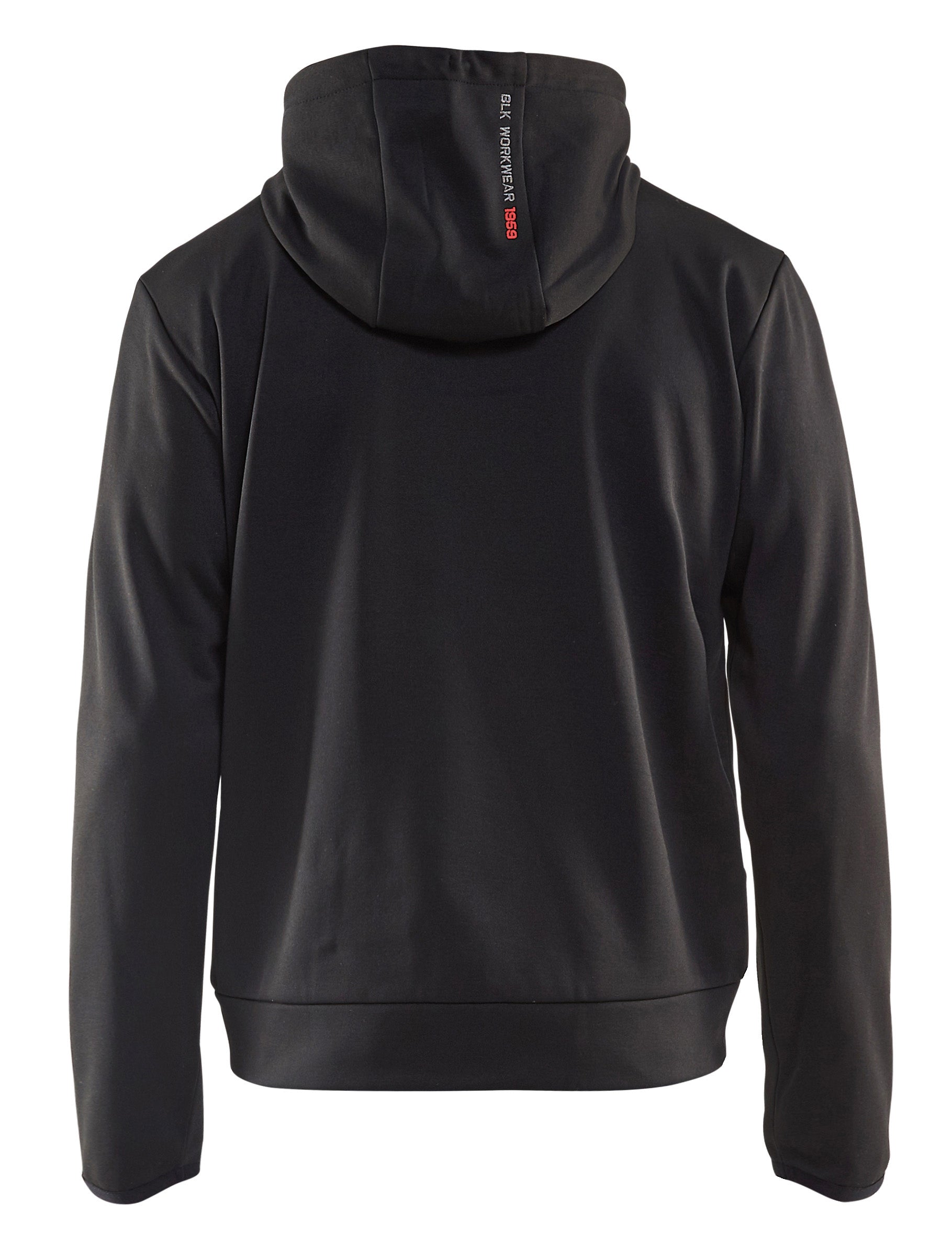 Blåkläder 3363 Hættetrøje full zip produktbillede med logo