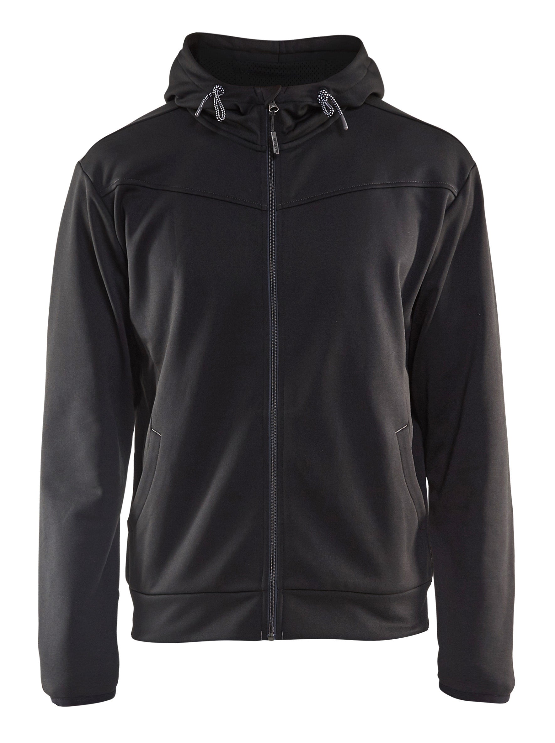 Blåkläder 3363 Hættetrøje full zip materiale med firmalogo