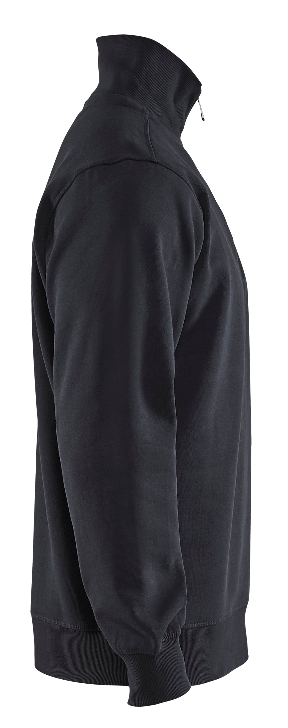 Blåkläder 3365 Sweatshirt half-zip detalje med firmalogo