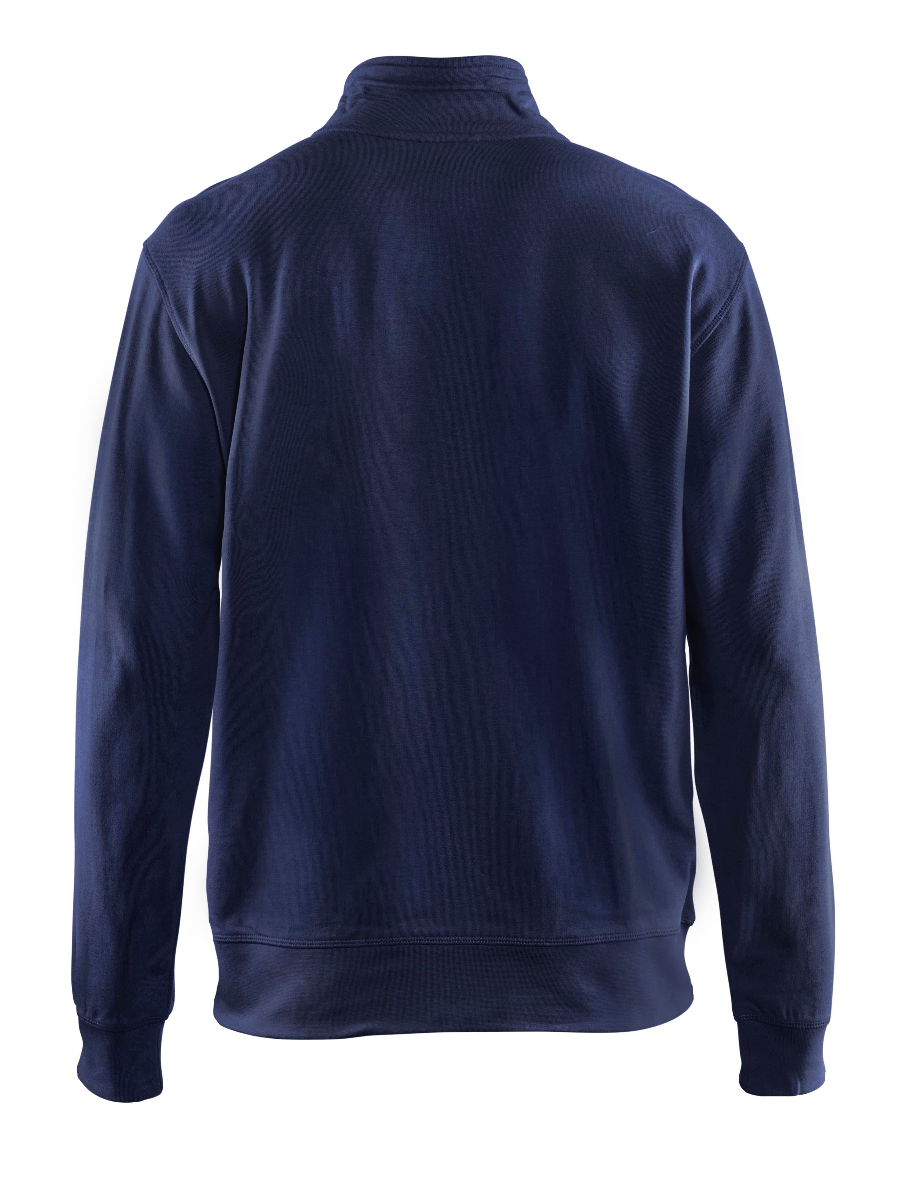 Blåkläder 3371 Sweatshirt full zip detalje til broderi