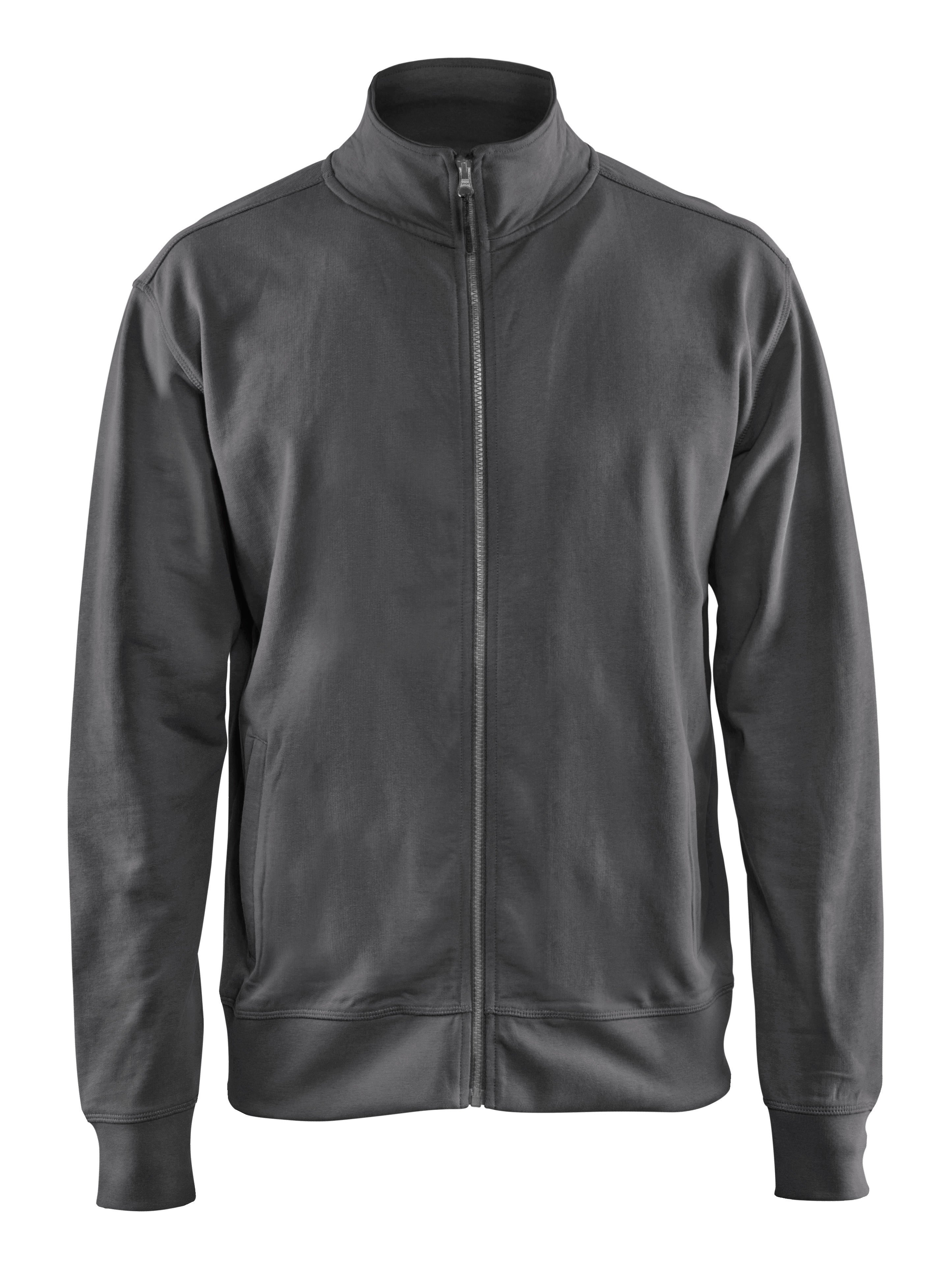 Blåkläder 3371 Sweatshirt full zip materiale med firmalogo