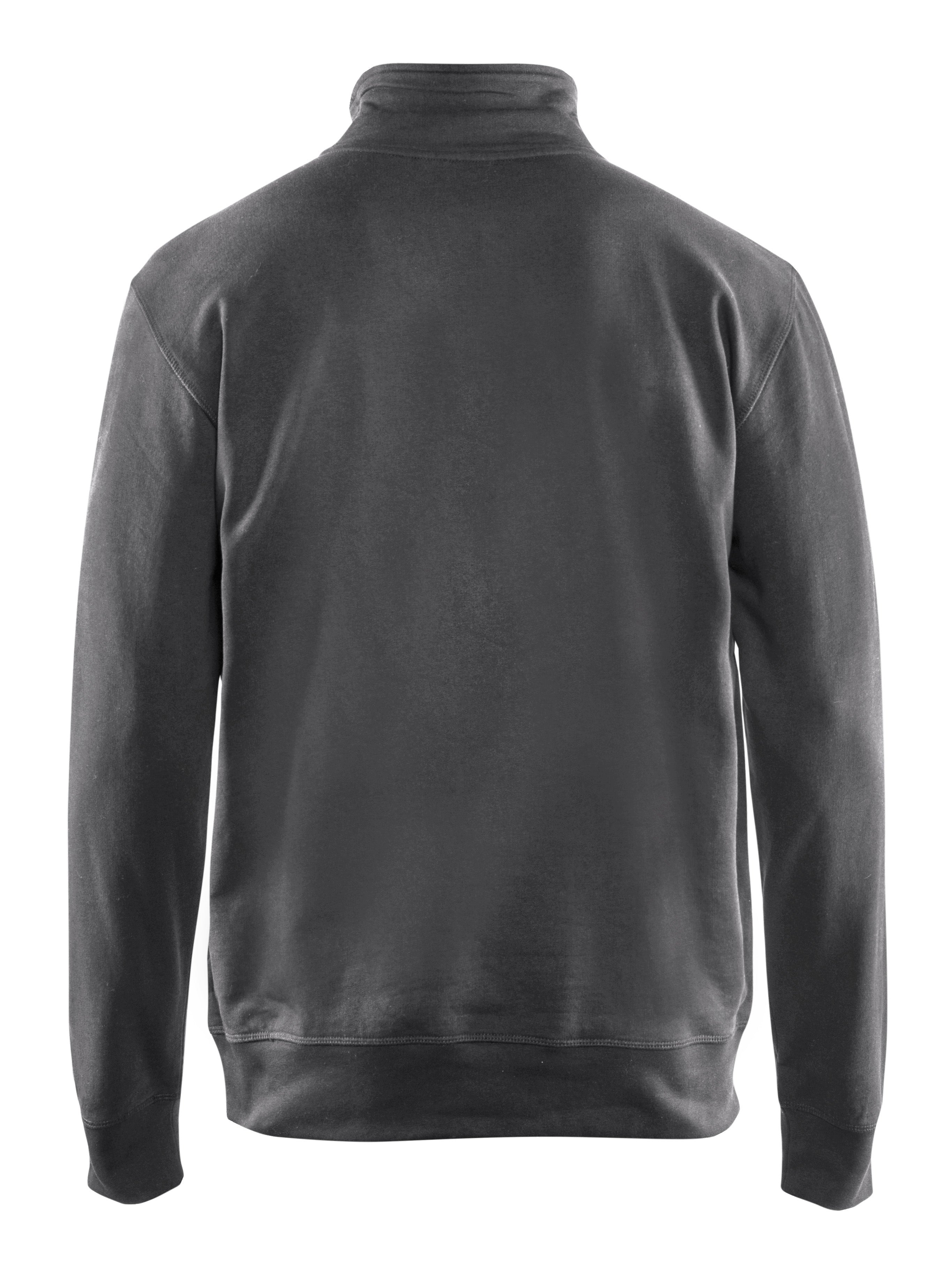 Blåkläder 3371 Sweatshirt full zip nærbillede med logo