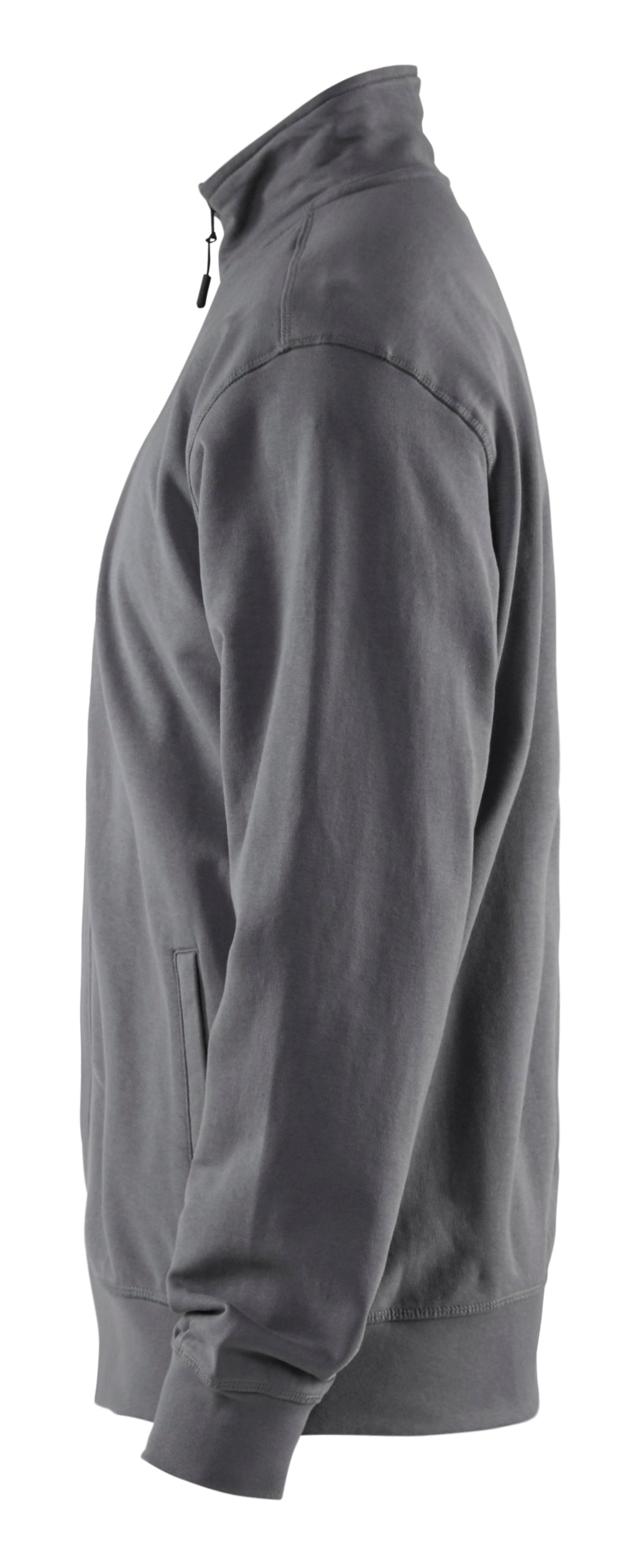Blåkläder 3371 Sweatshirt full zip produktbillede med tryk