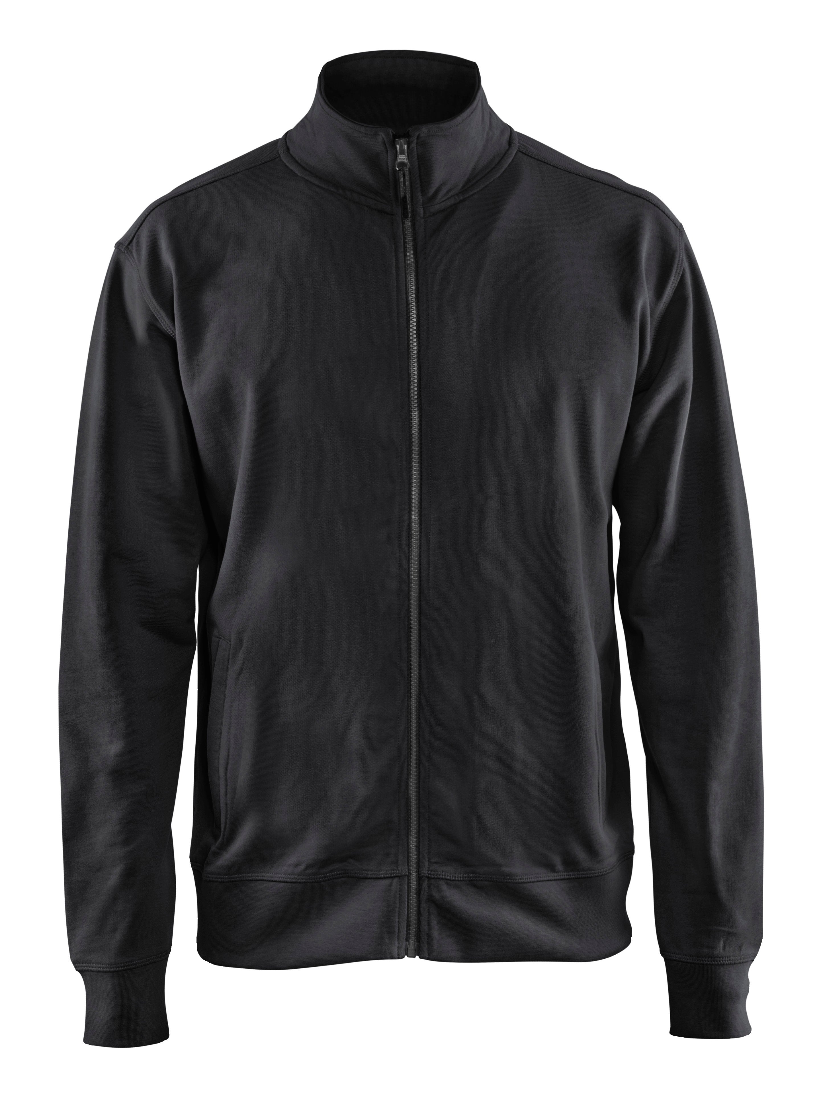 Blåkläder 3371 Sweatshirt full zip detalje med firmalogo