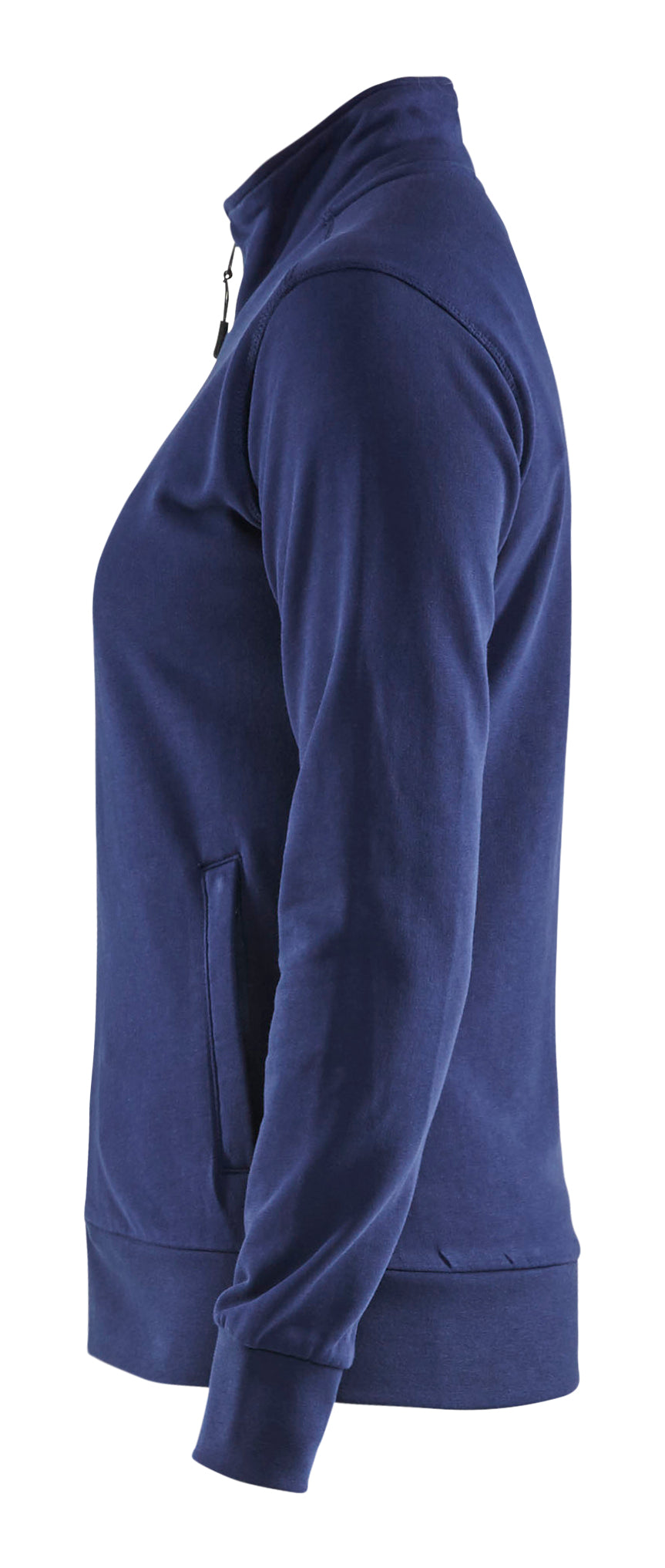Blåkläder 3372 Dame Sweatshirt full zip materiale med firmalogo