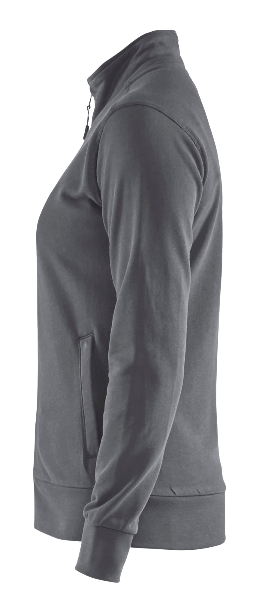 Blåkläder 3372 Dame Sweatshirt full zip detalje med firmalogo