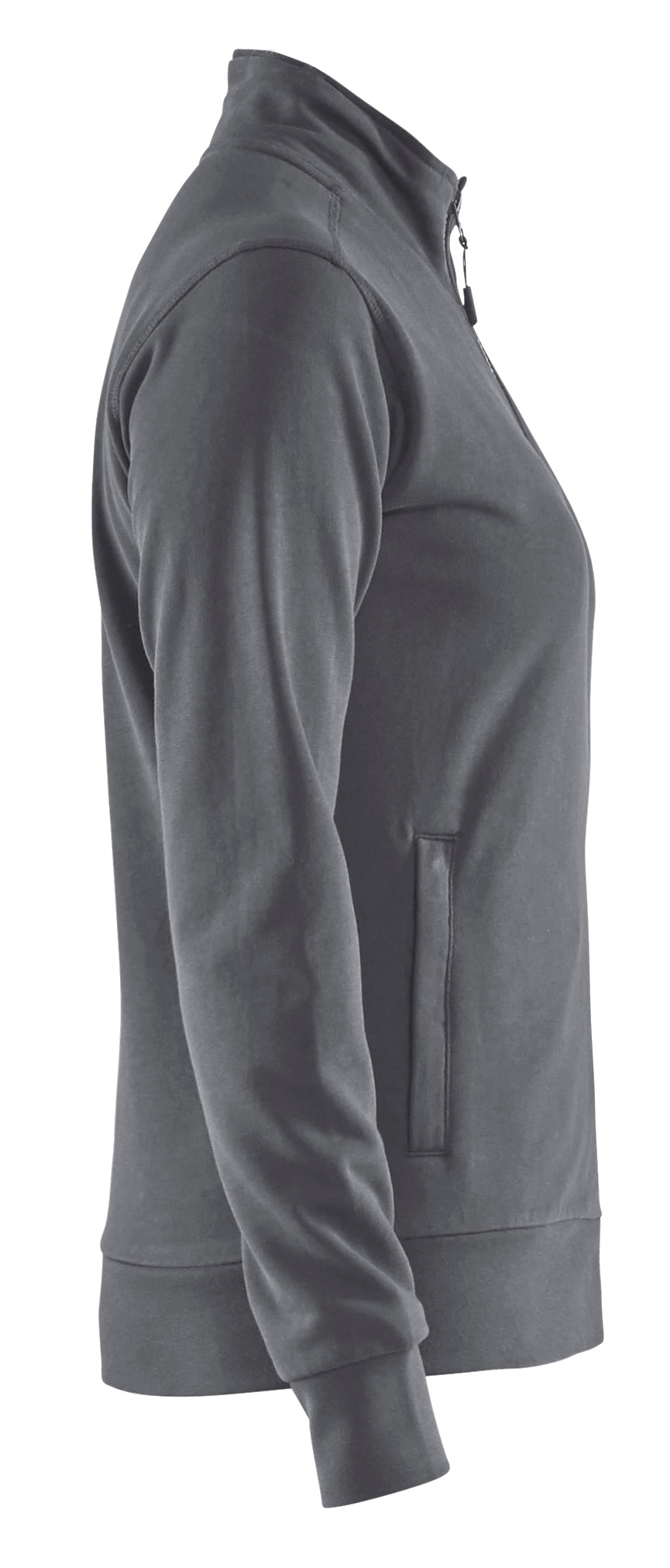 Blåkläder 3372 Dame Sweatshirt full zip materiale med logo