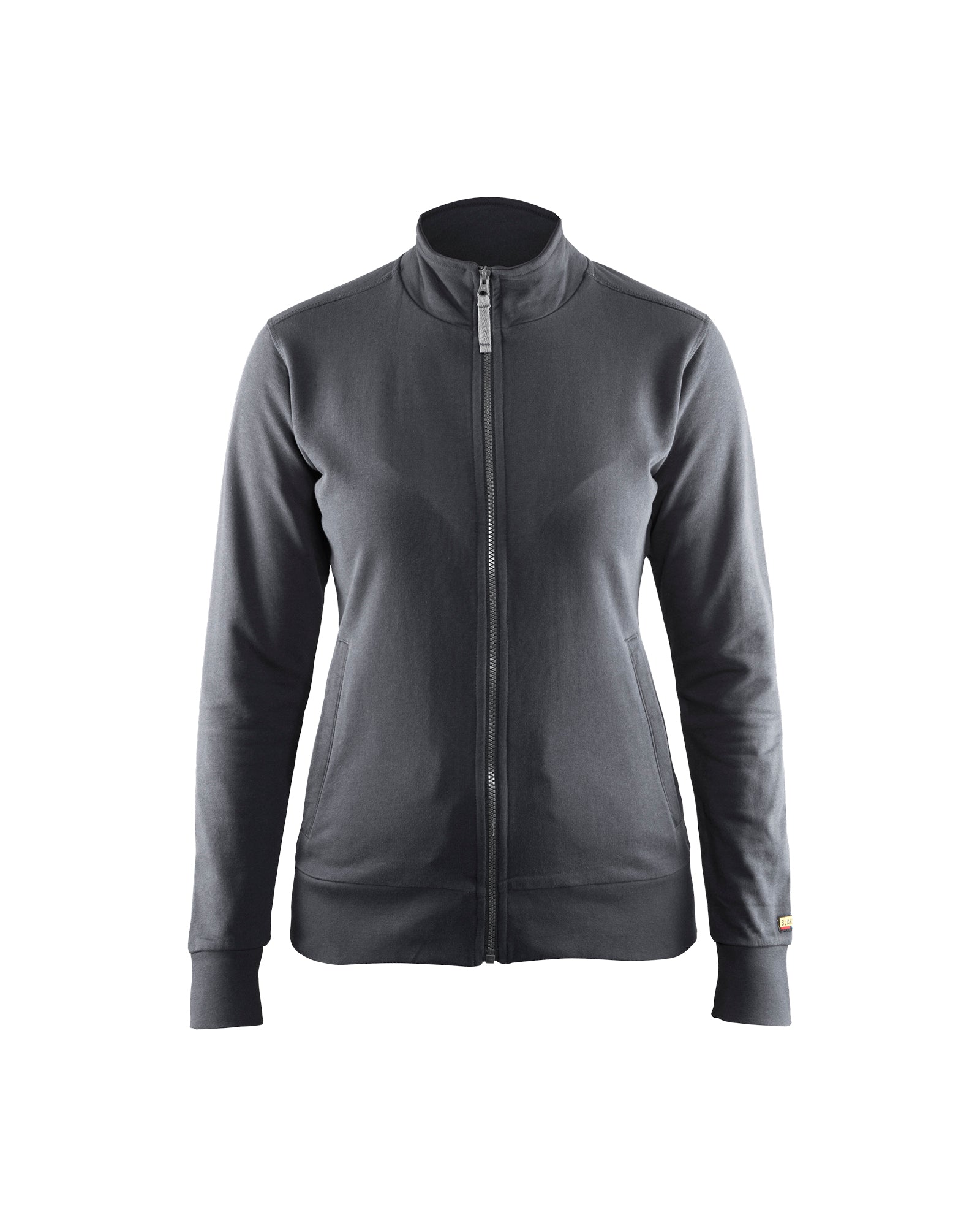 Blåkläder 3372 Dame Sweatshirt full zip, Mørk Grå