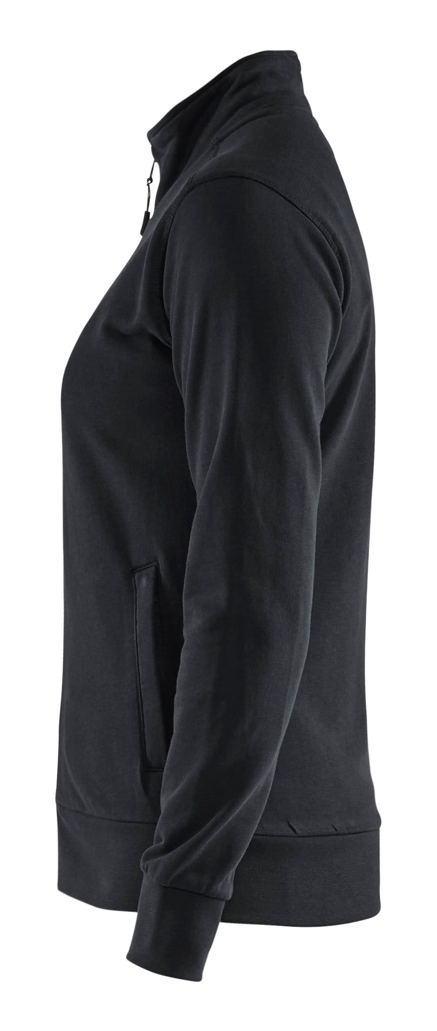 Blåkläder 3372 Dame Sweatshirt full zip produktfoto med firmalogo