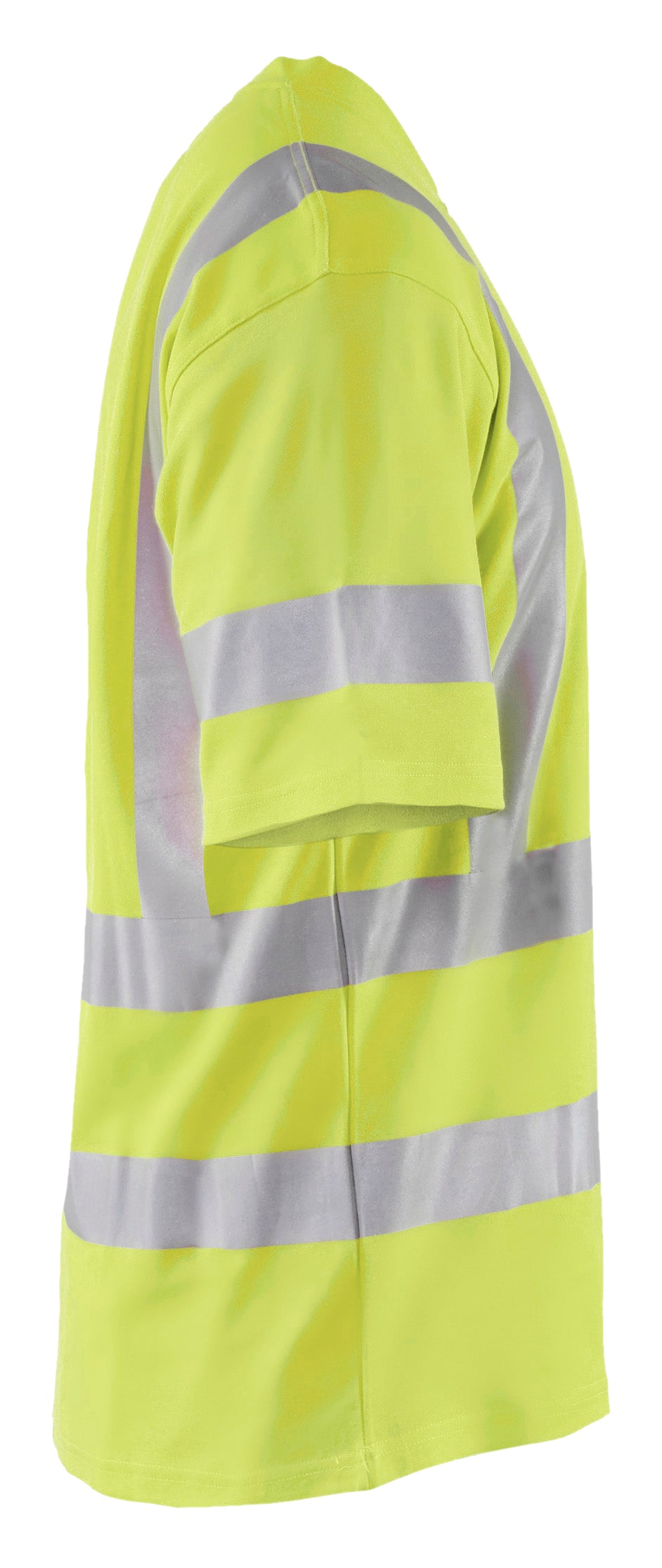 Blåkläder 3380 High Vis UV T-shirt detalje til broderi