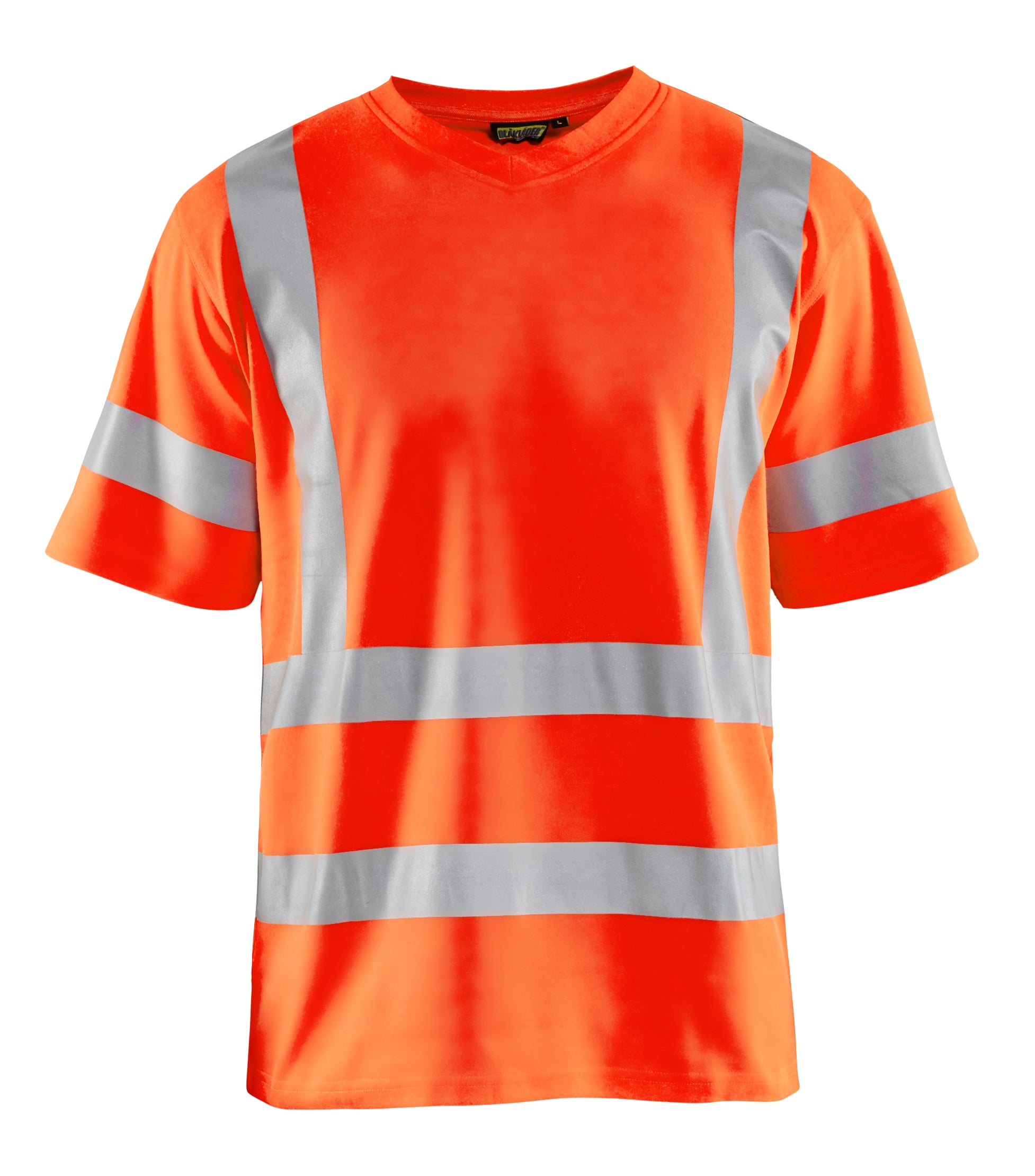 Blåkläder 3380 High Vis UV T-shirt materiale med firmalogo