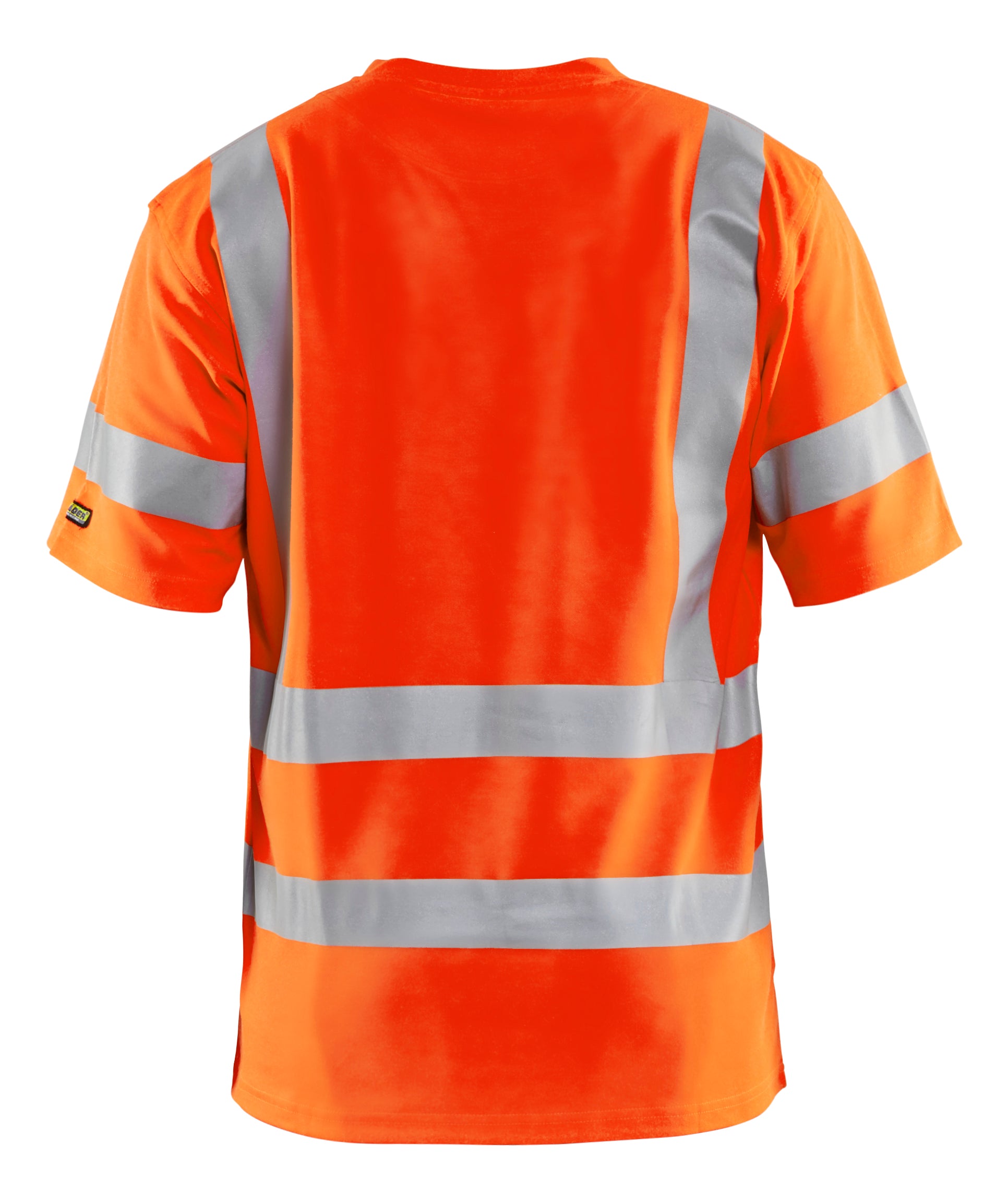 Blåkläder 3380 High Vis UV T-shirt nærbillede med logo