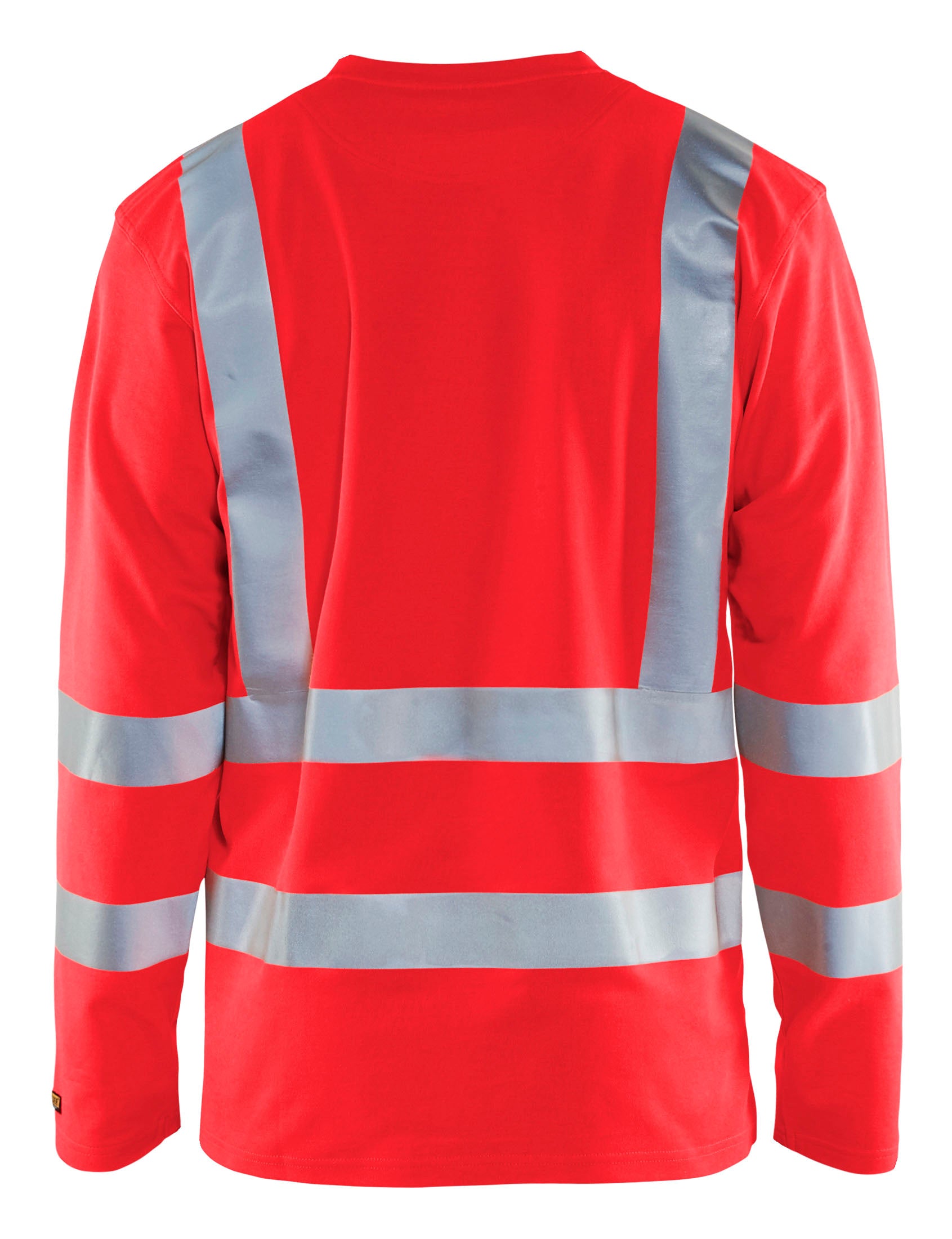 Blåkläder 3381 High Vis UV T-shirt lang ærme materiale med logo