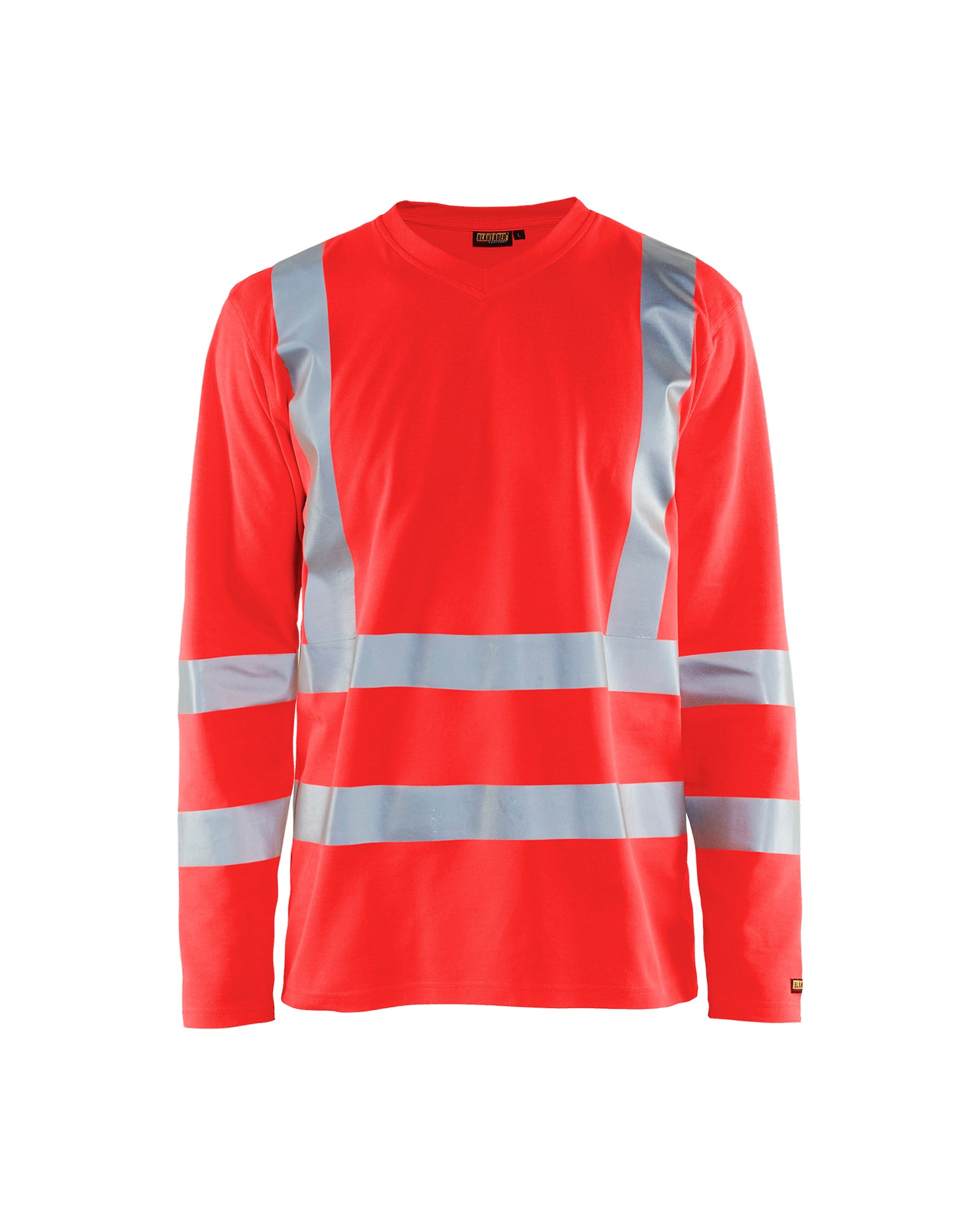 Blåkläder 3381 High Vis UV T-shirt lang ærme, High Vis Rød