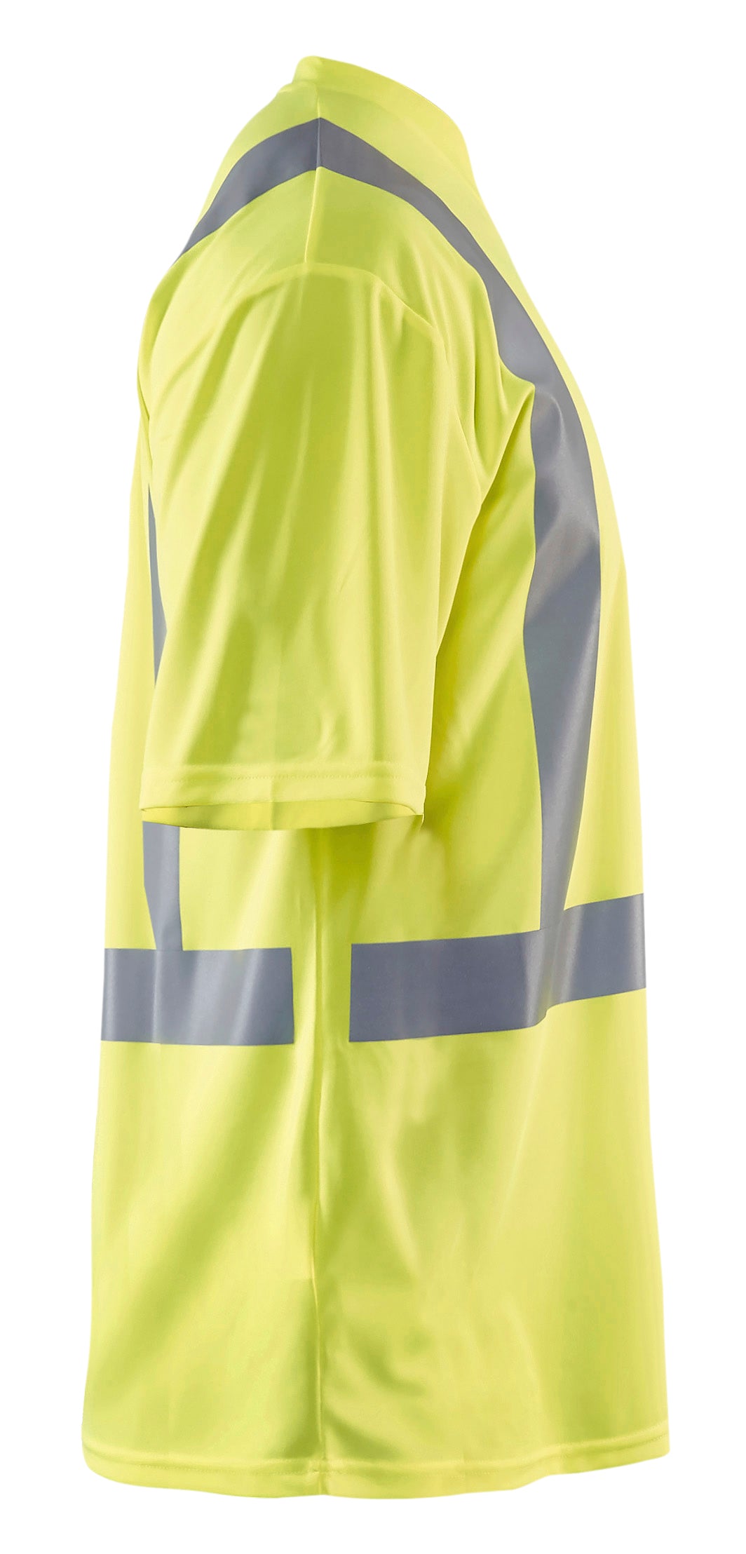 Blåkläder 3382 High Vis UV T-shirt detalje til broderi