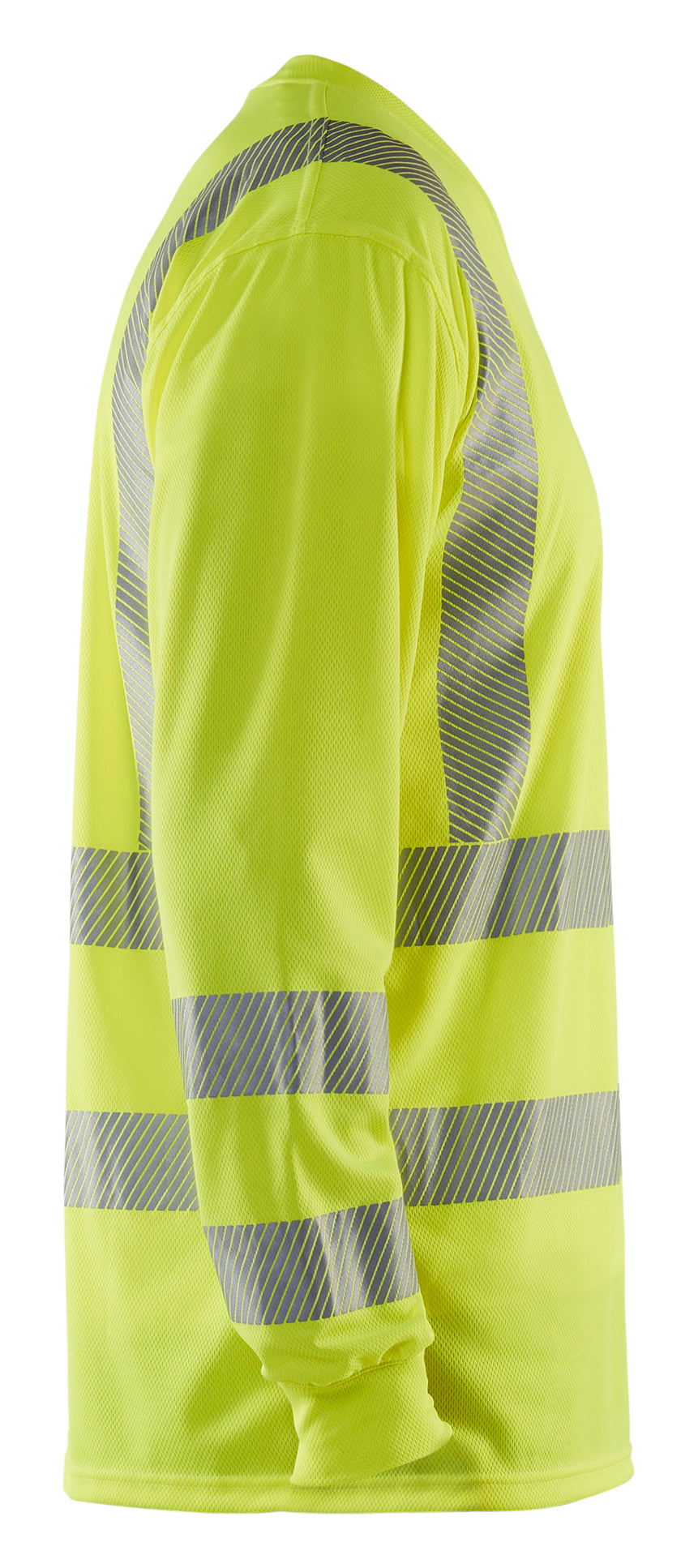 Blåkläder 3385 High Vis UV T-shirt lang ærme detalje til broderi