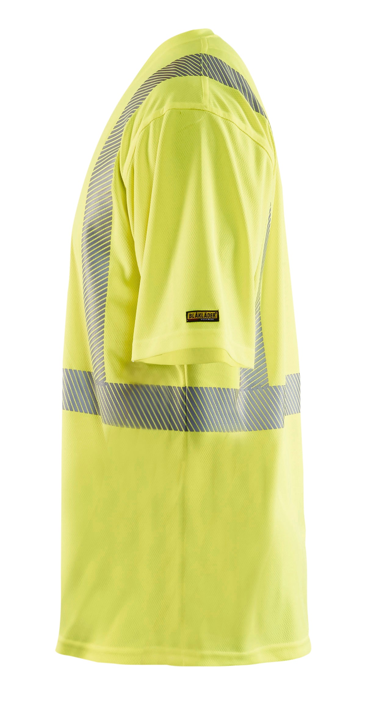 Blåkläder 3386 High Vis UV T-shirt produktfoto med tryk