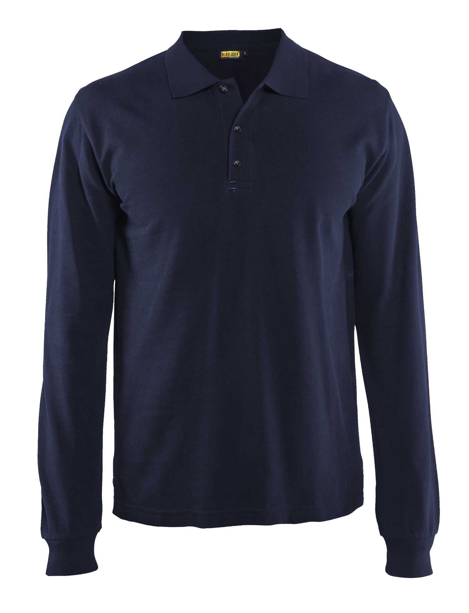 Blåkläder 3388 Poloshirt lang ærme, Marineblå