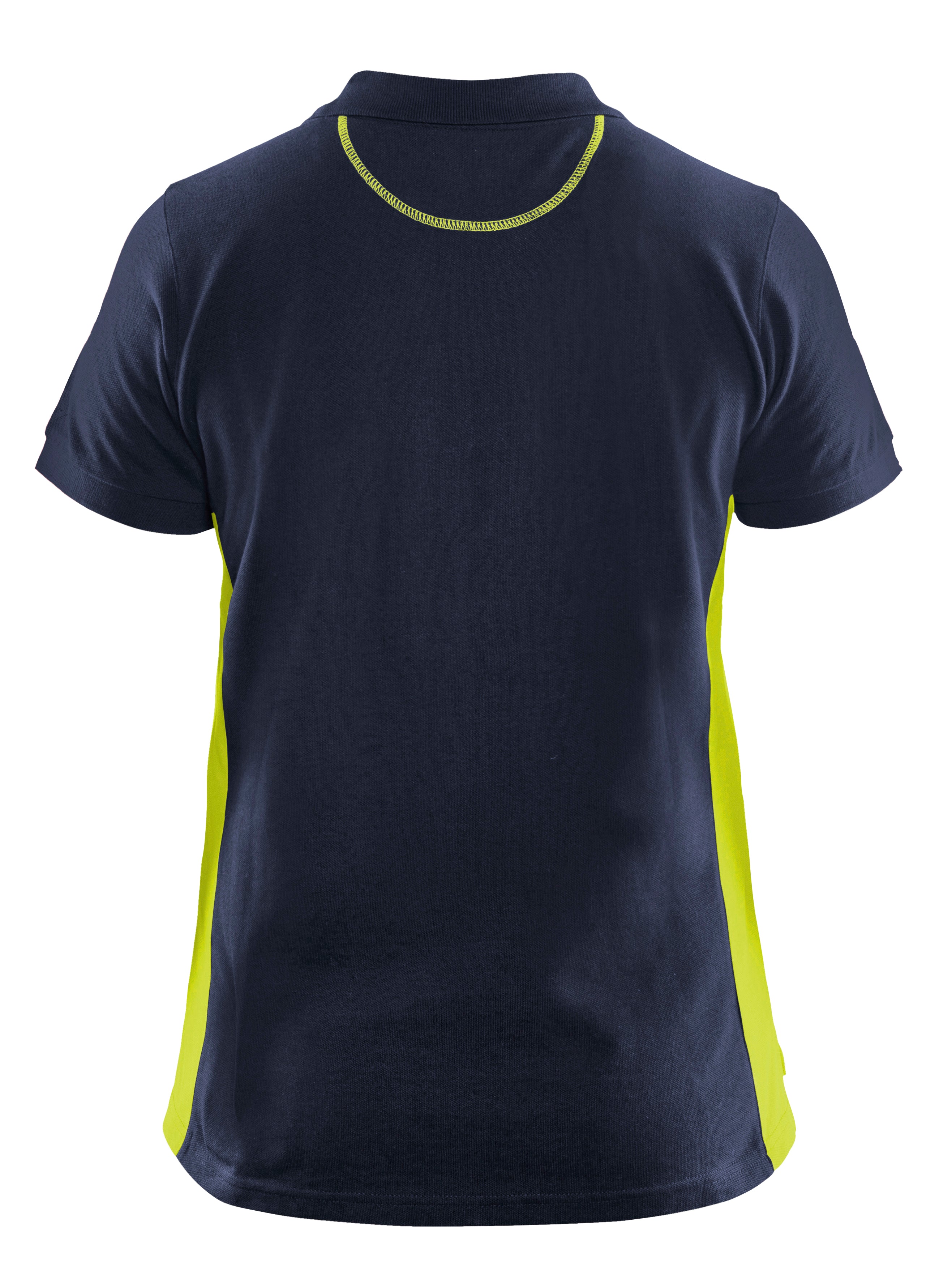 Blåkläder 3390 Dame Poloshirt produktbillede med tryk