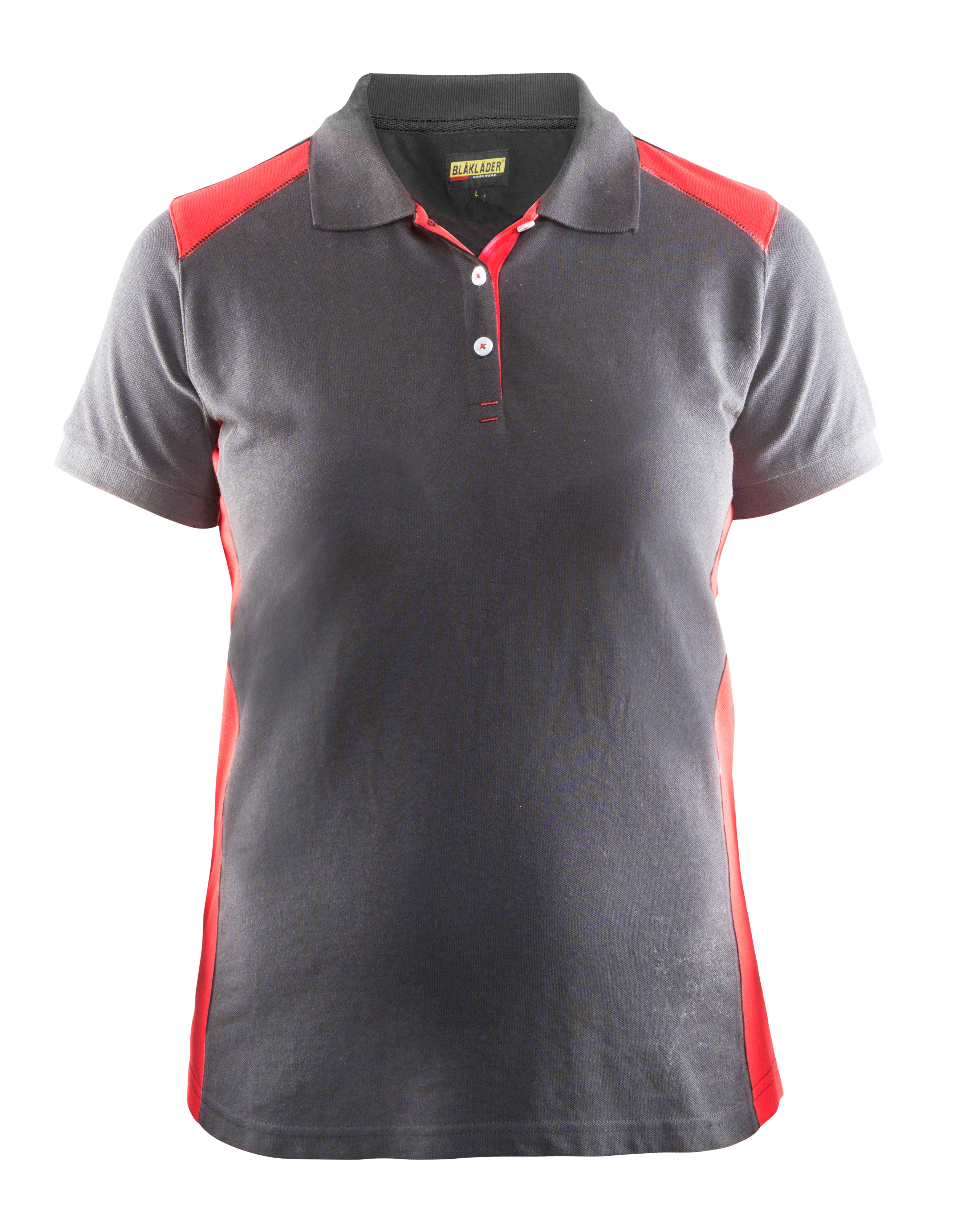 Blåkläder 3390 Dame Poloshirt produktfoto med logo