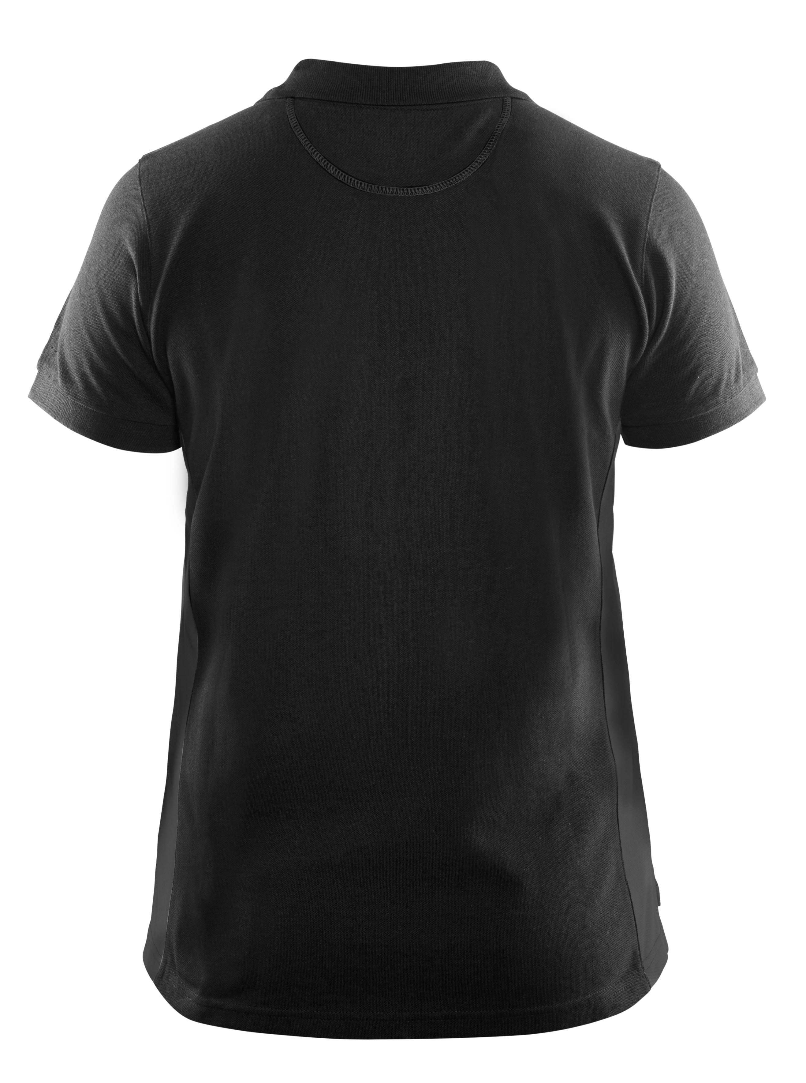 Blåkläder 3390 Dame Poloshirt nærbillede med firmalogo