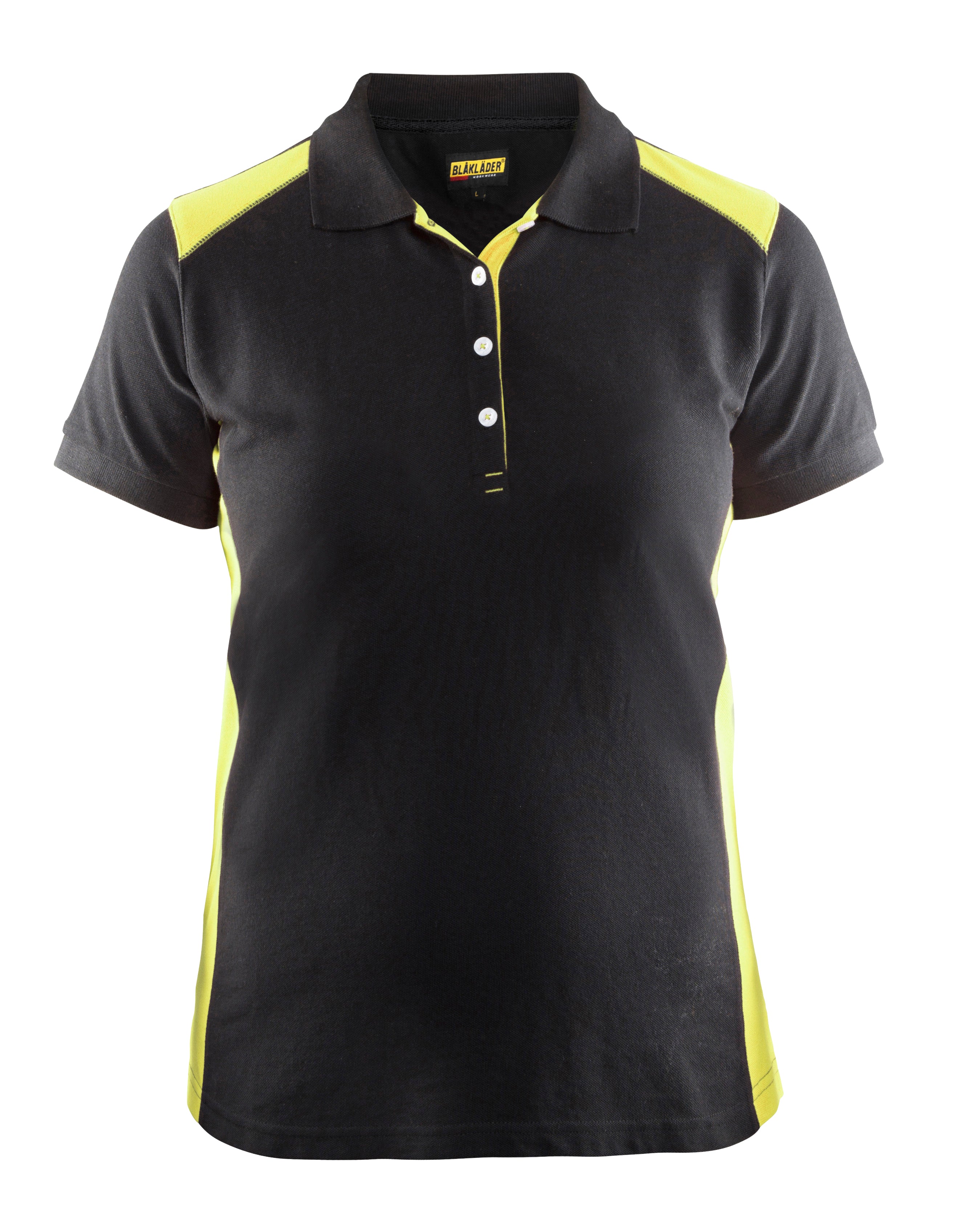 Blåkläder 3390 Dame Poloshirt produktbillede med logo