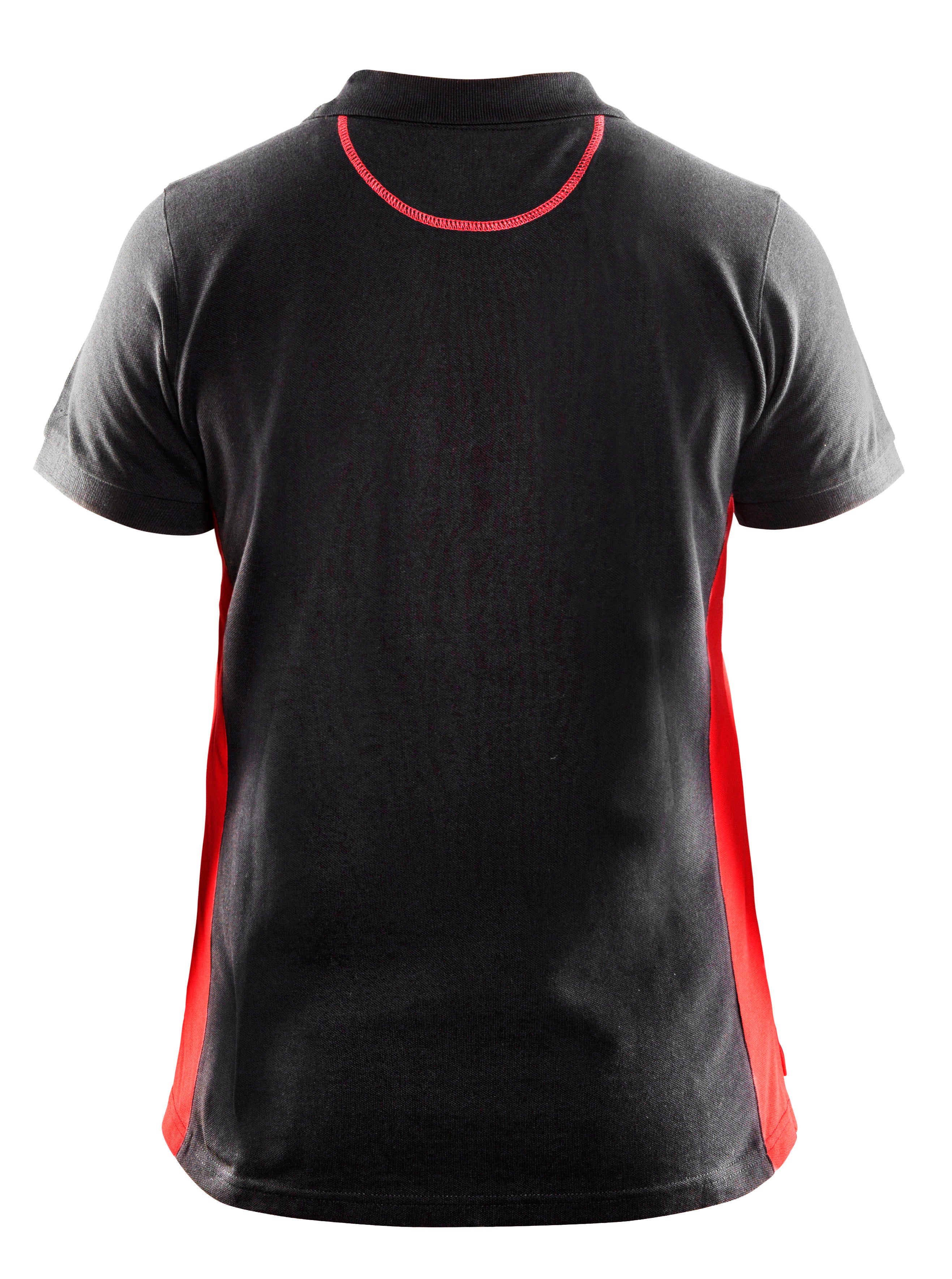 Blåkläder 3390 Dame Poloshirt produktbillede med tryk