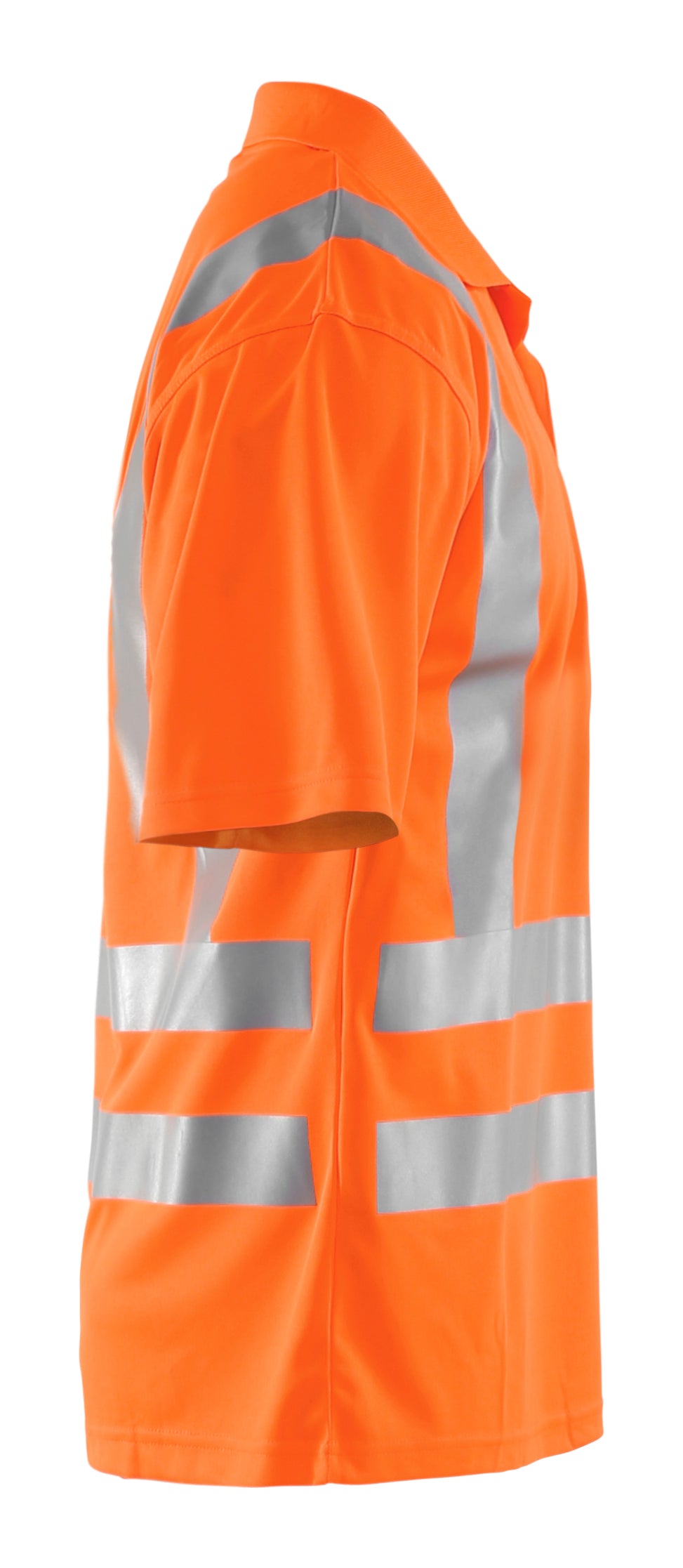 Blåkläder 3391 High Vis UV Poloshirt produktfoto til broderi