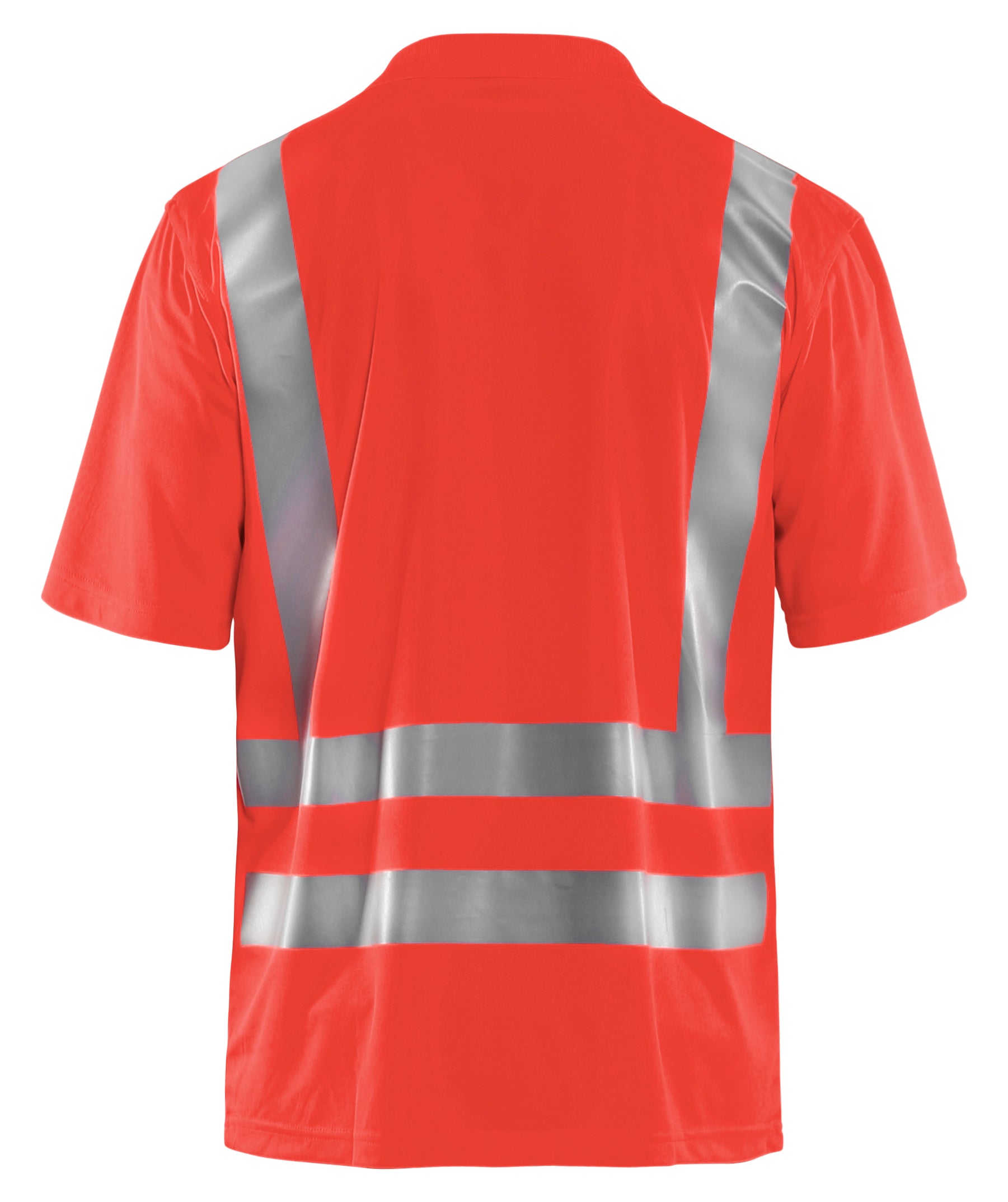 Blåkläder 3391 High Vis UV Poloshirt materiale med logo