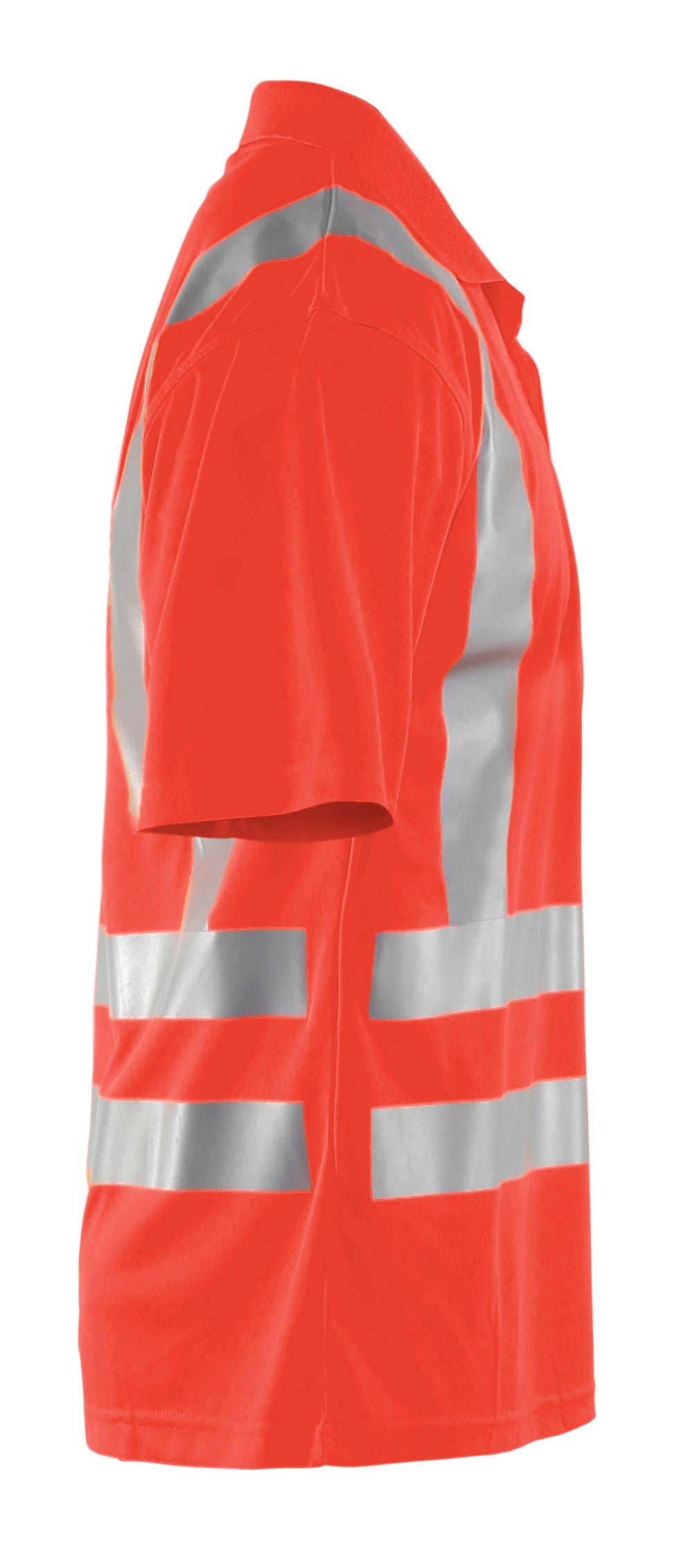 Blåkläder 3391 High Vis UV Poloshirt produktbillede til broderi