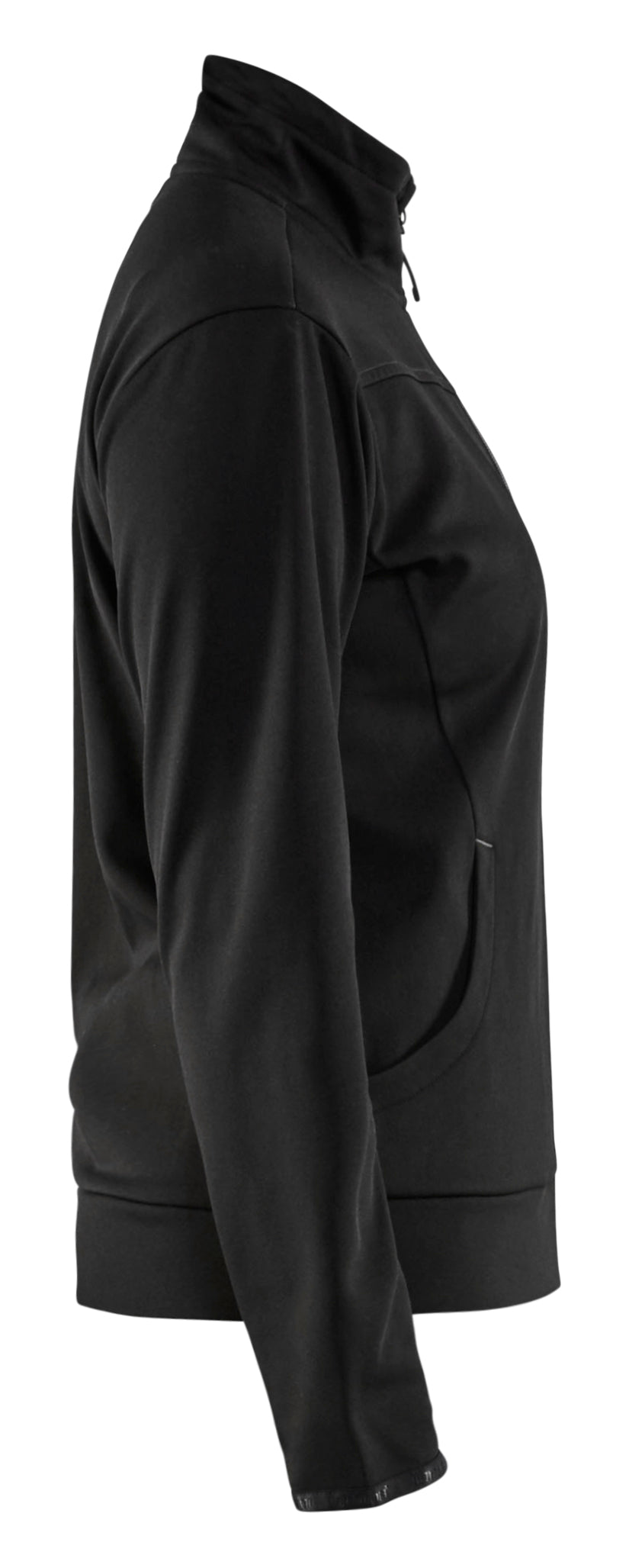 Blåkläder 3394 Dame Sweatshirt full zip nærbillede til broderi