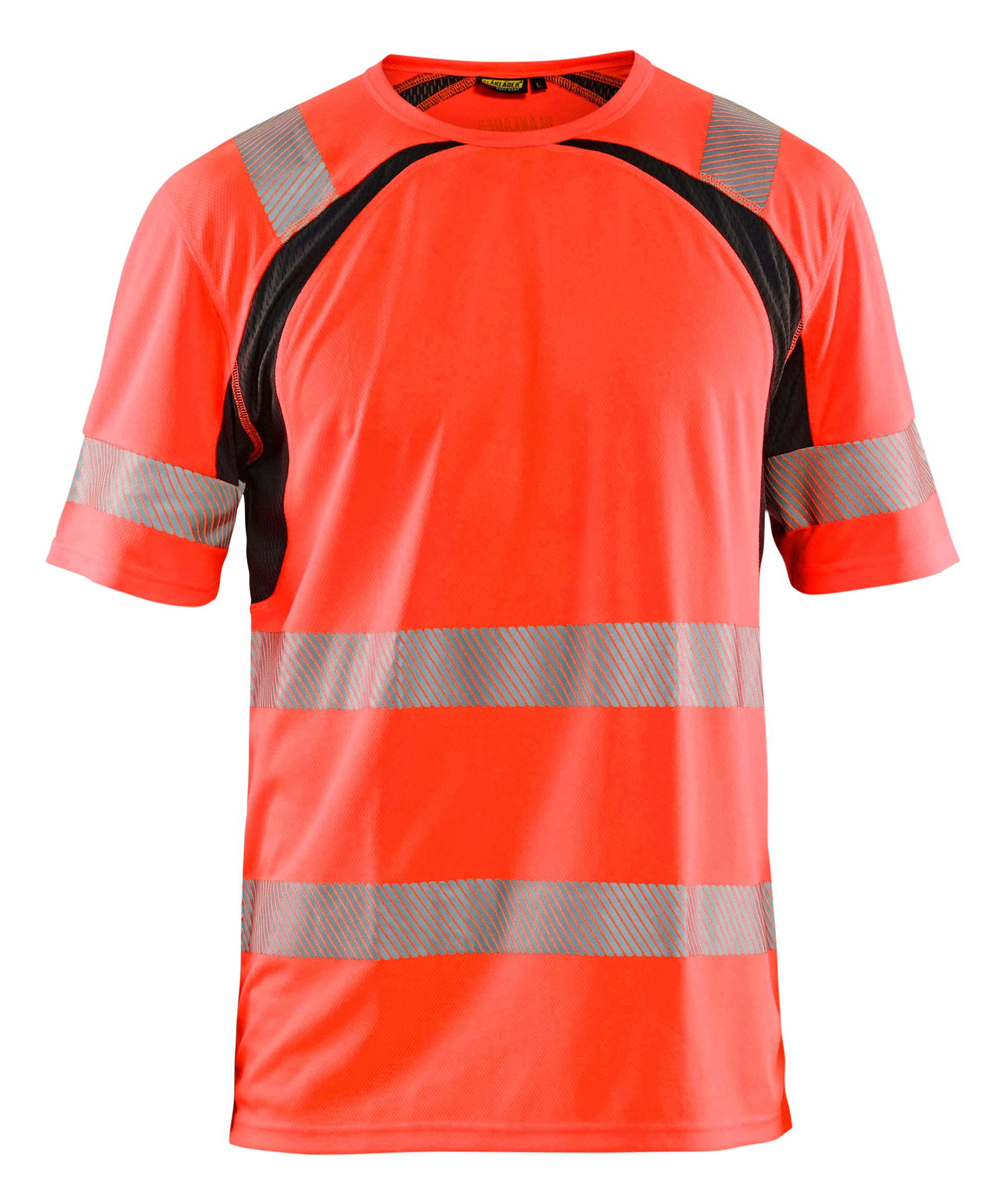 Blåkläder 3397 High Vis UV T-shirt produktfoto med firmalogo