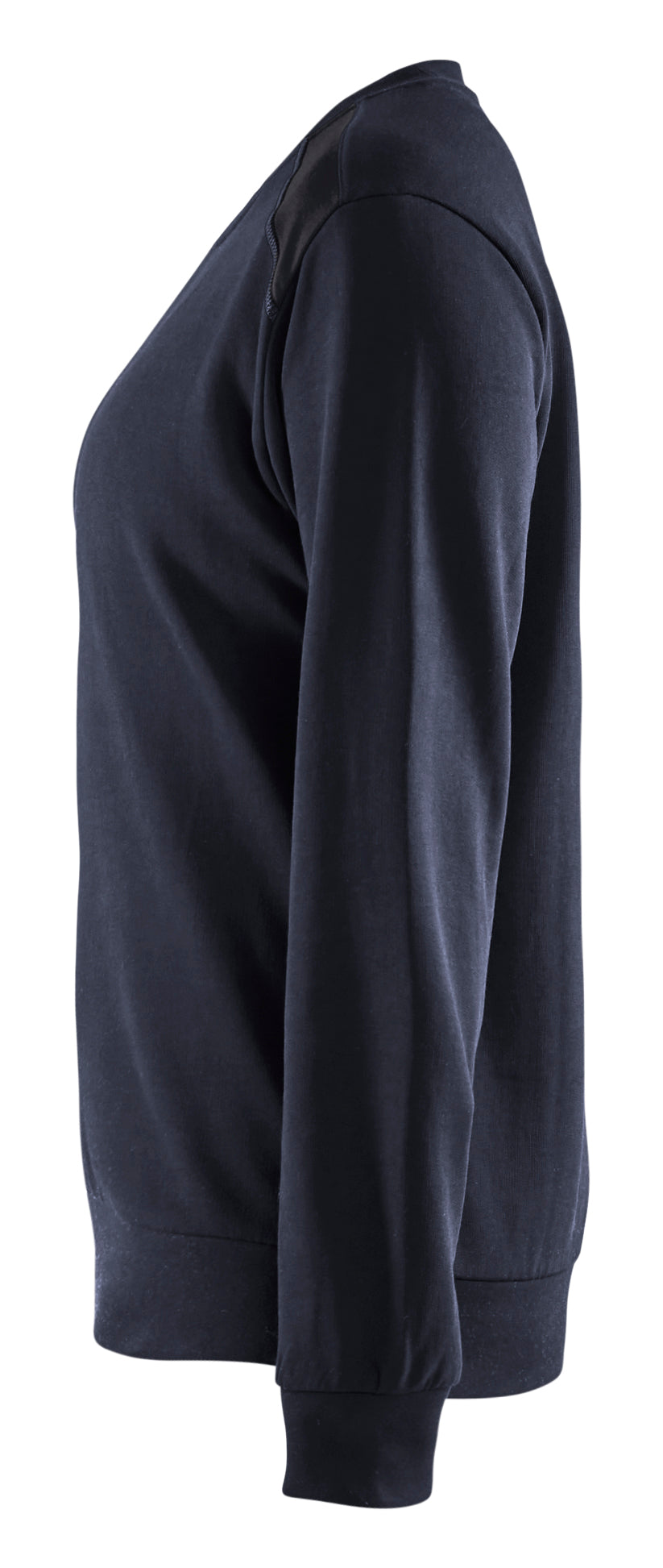 Blåkläder 3408 Dame Sweatshirt produktbillede med tryk