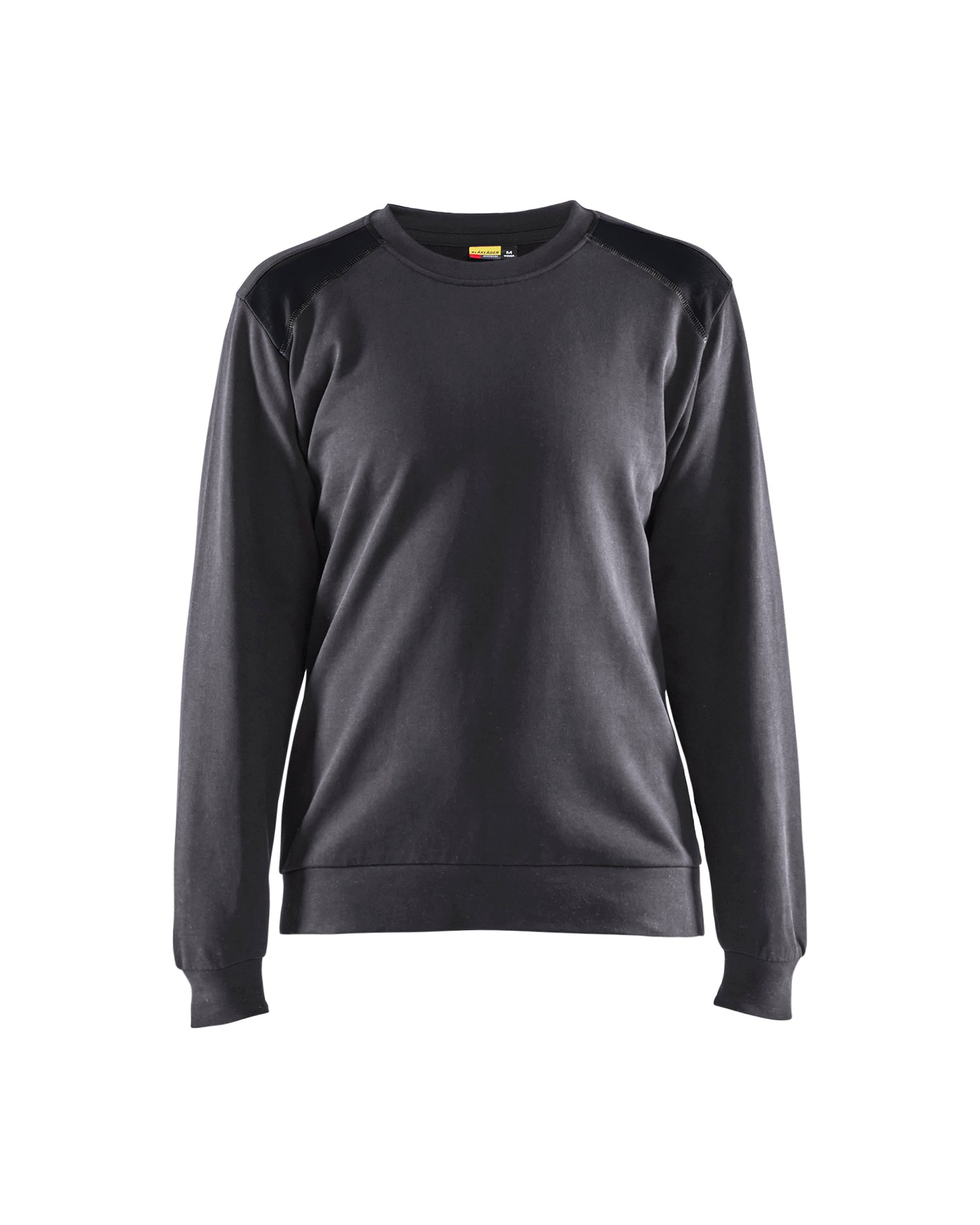 Blåkläder 3408 Dame Sweatshirt, Mellemgrå/Sort