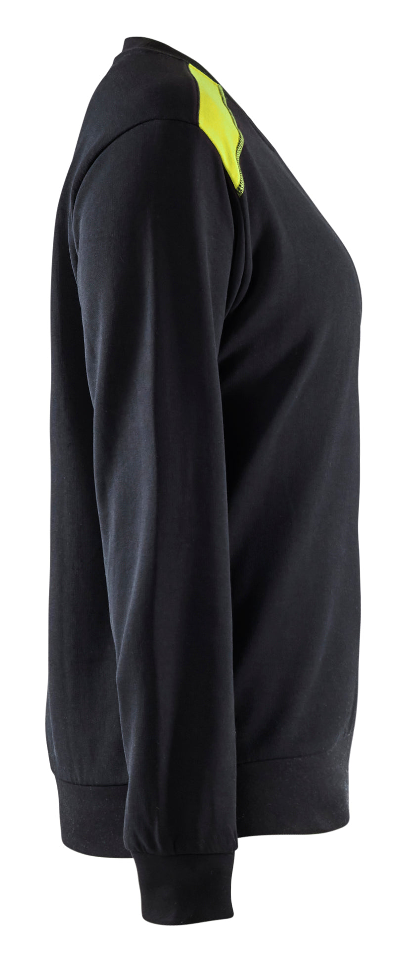 Blåkläder 3408 Dame Sweatshirt nærbillede til broderi