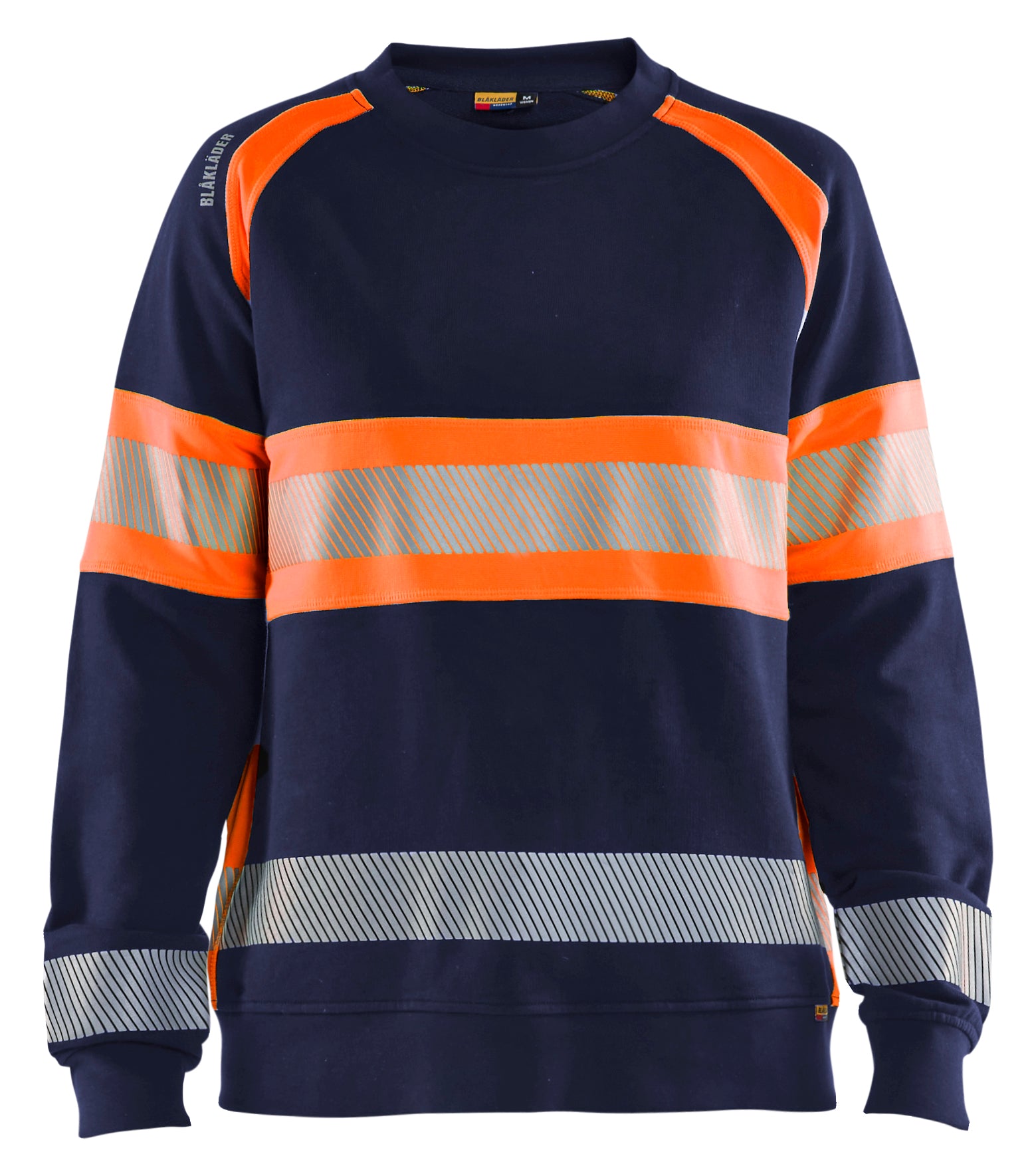 Blåkläder 3409 Dame High Vis Sweatshirt materiale med firmalogo