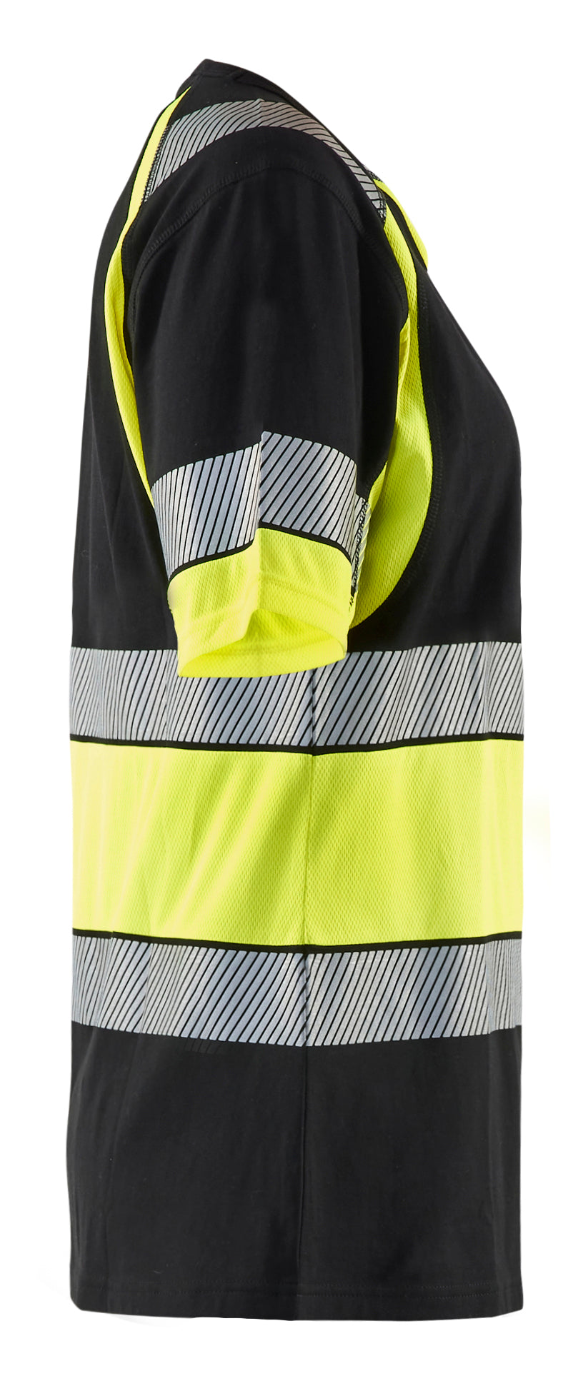 Blåkläder 3410 Dame High Vis T-shirt detalje til broderi