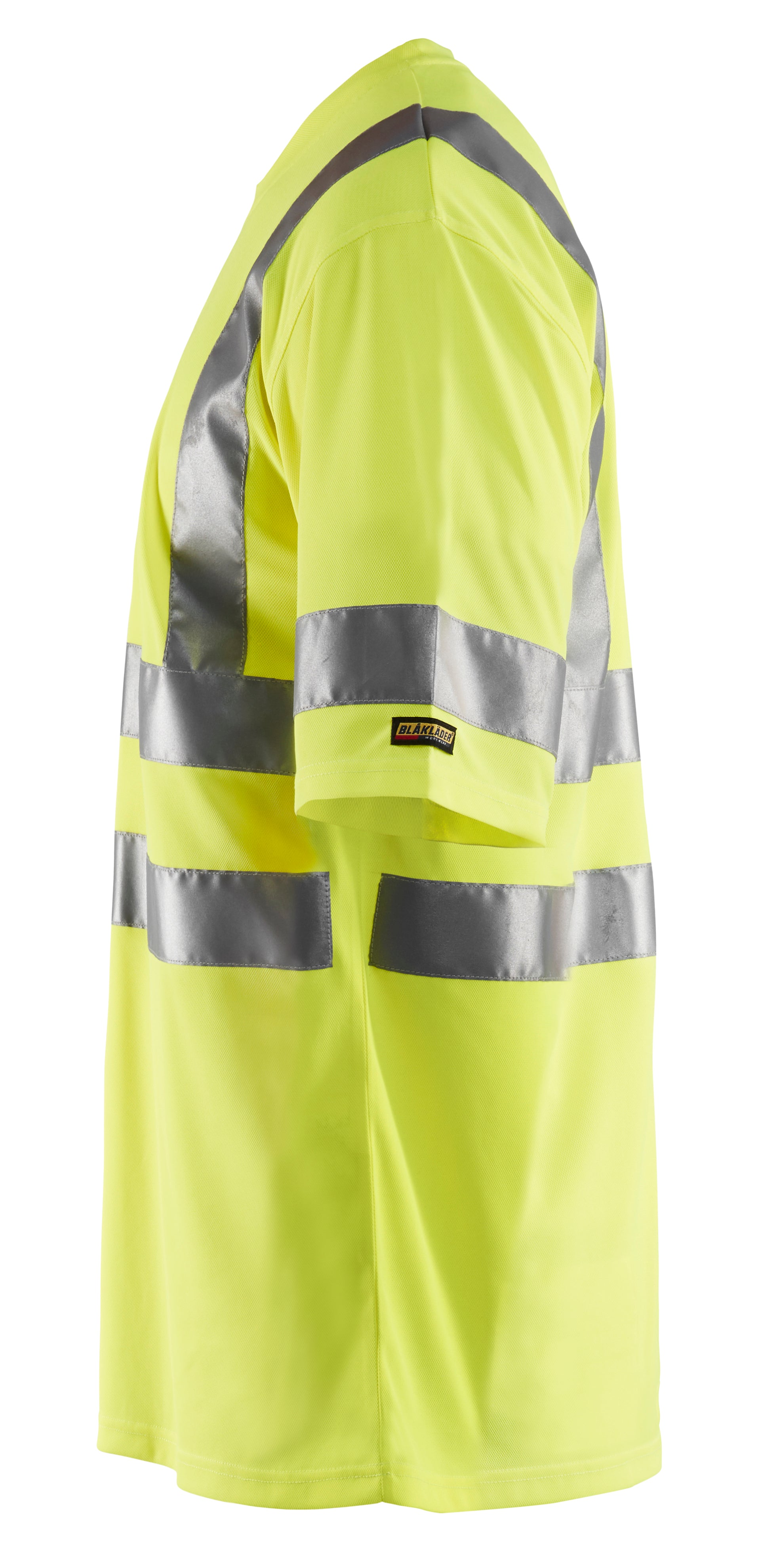 Blåkläder 3413 High Vis T-shirt produktfoto med tryk