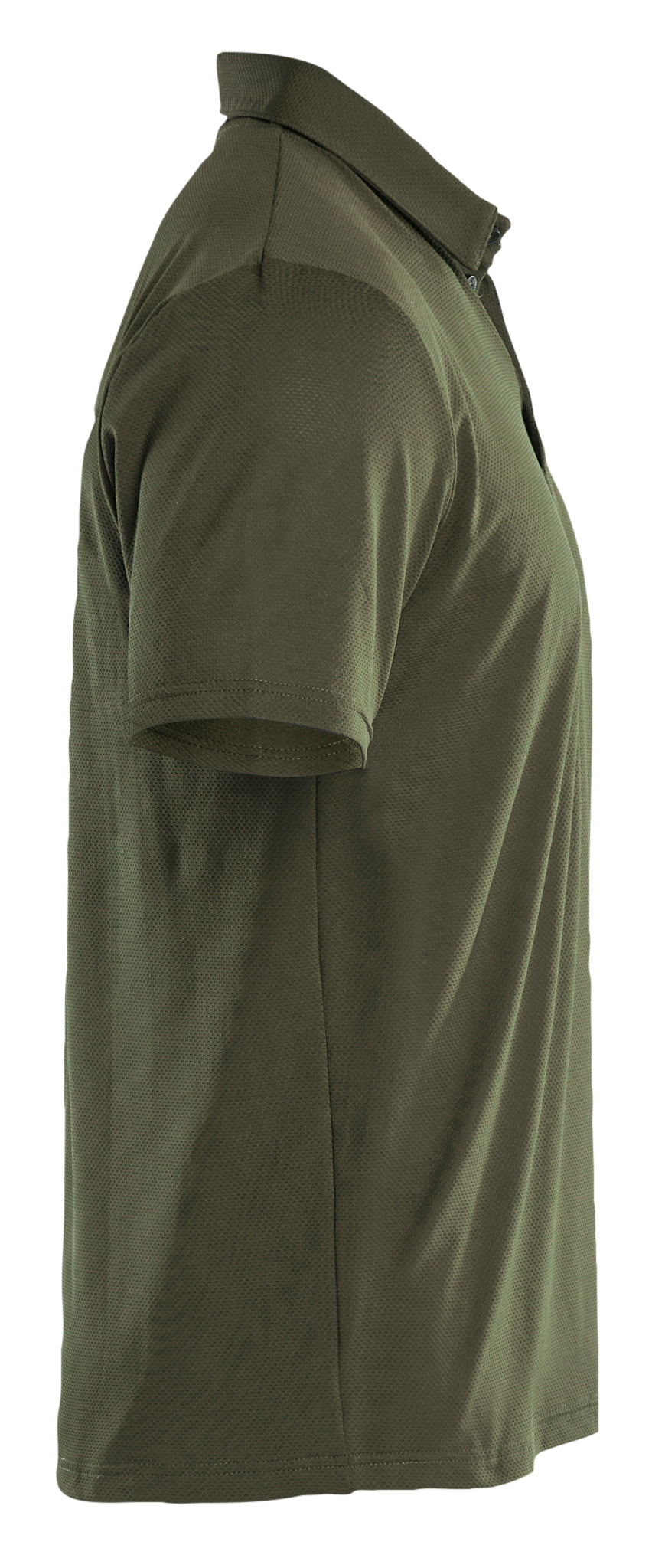 Blåkläder 3416 UV Poloshirt detalje til broderi