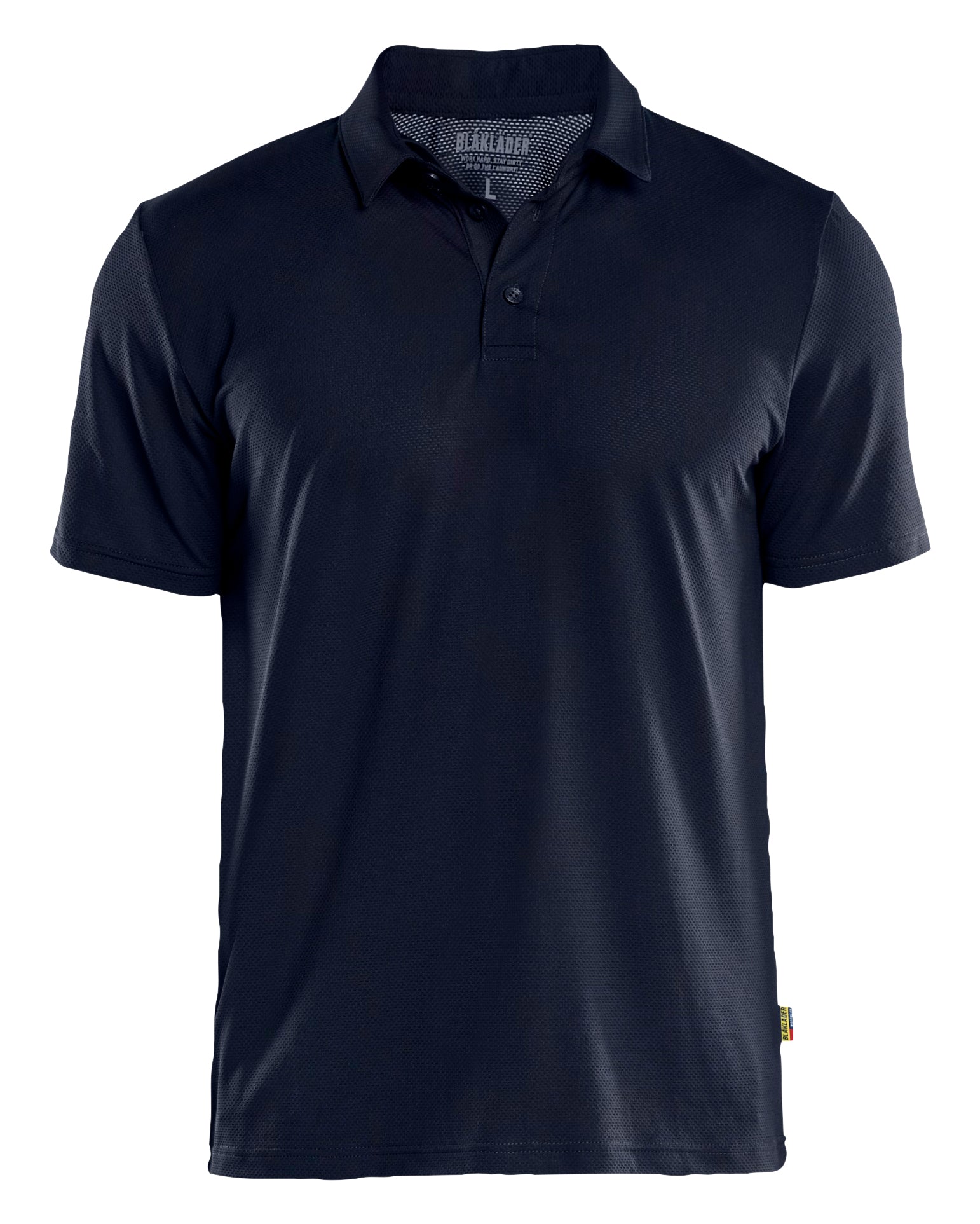 Blåkläder 3416 UV Poloshirt materiale med firmalogo
