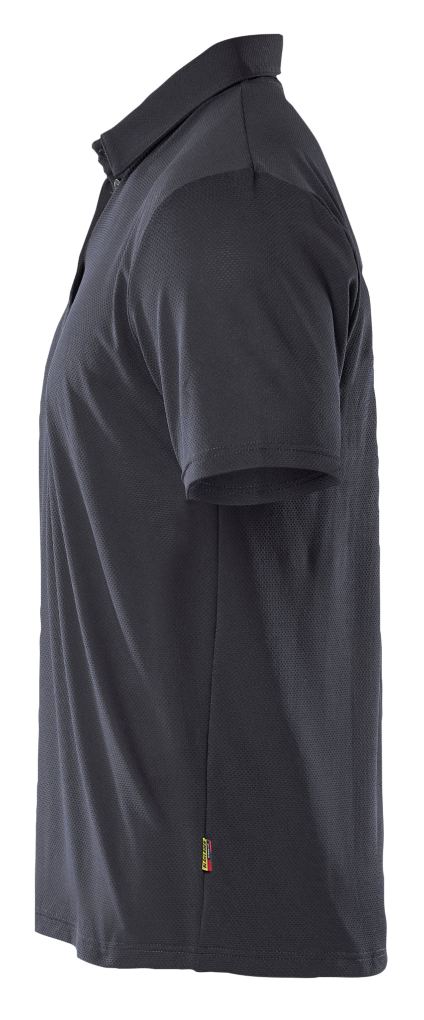 Blåkläder 3416 UV Poloshirt nærbillede med tryk
