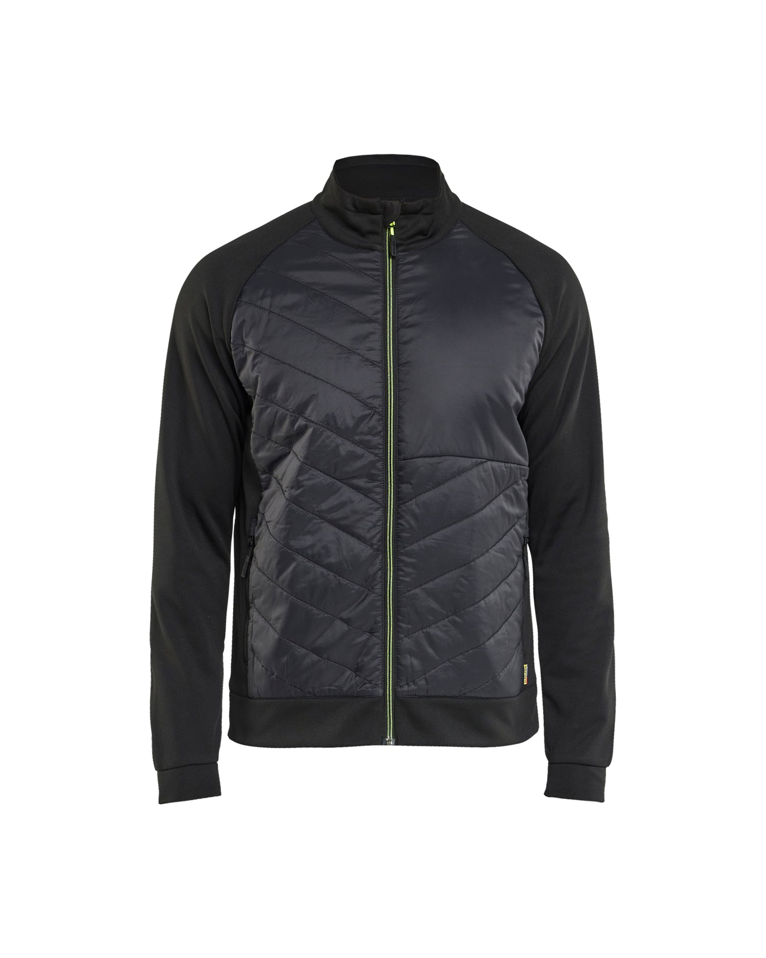 Blåkläder 3418 Hybrid sweatshirt, Sort/High Vis Gul