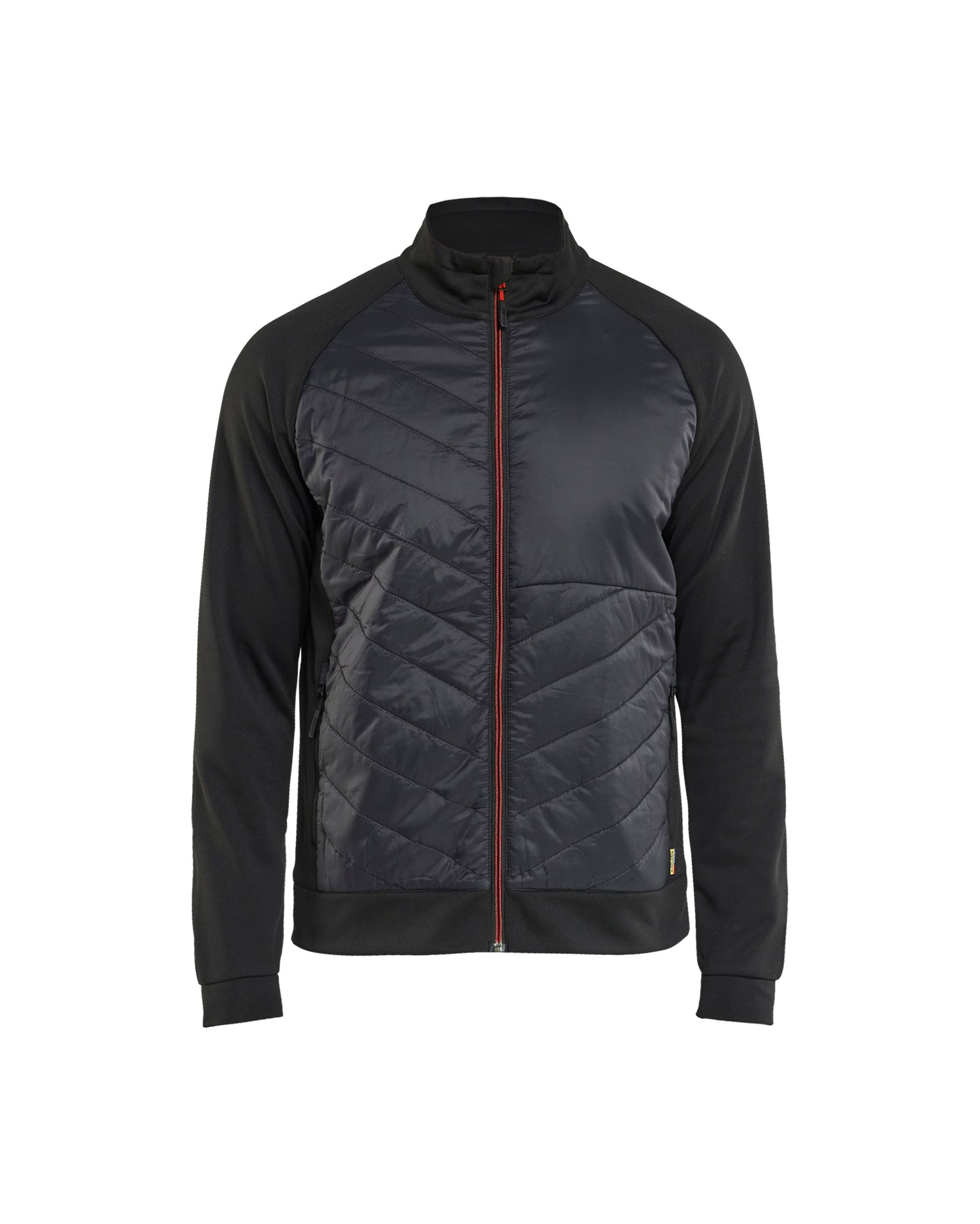 Blåkläder 3418 Hybrid sweatshirt, Sort/Rød