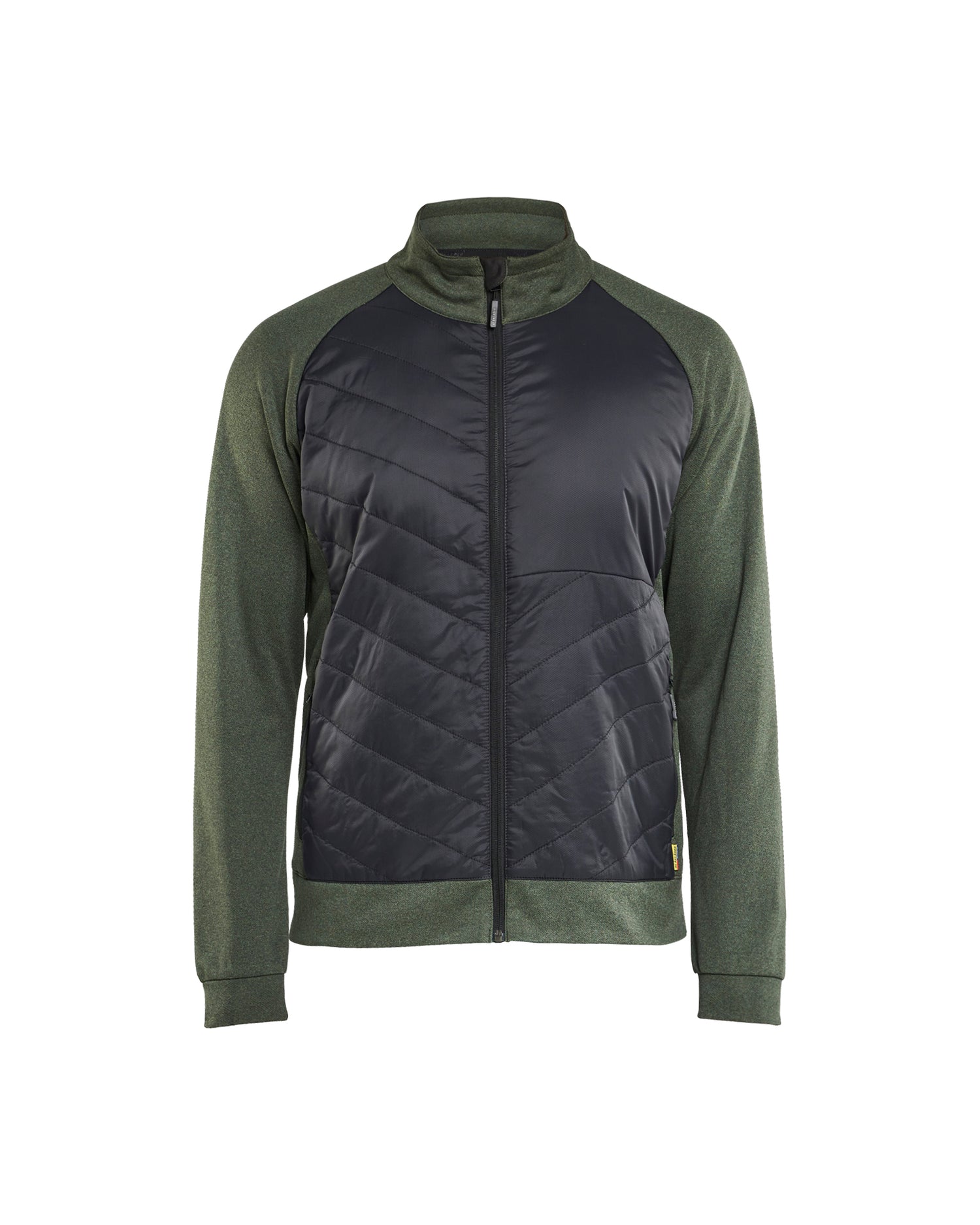 Blåkläder 3418 Hybrid Sweatshirt, Efterårsgrøn/Sort