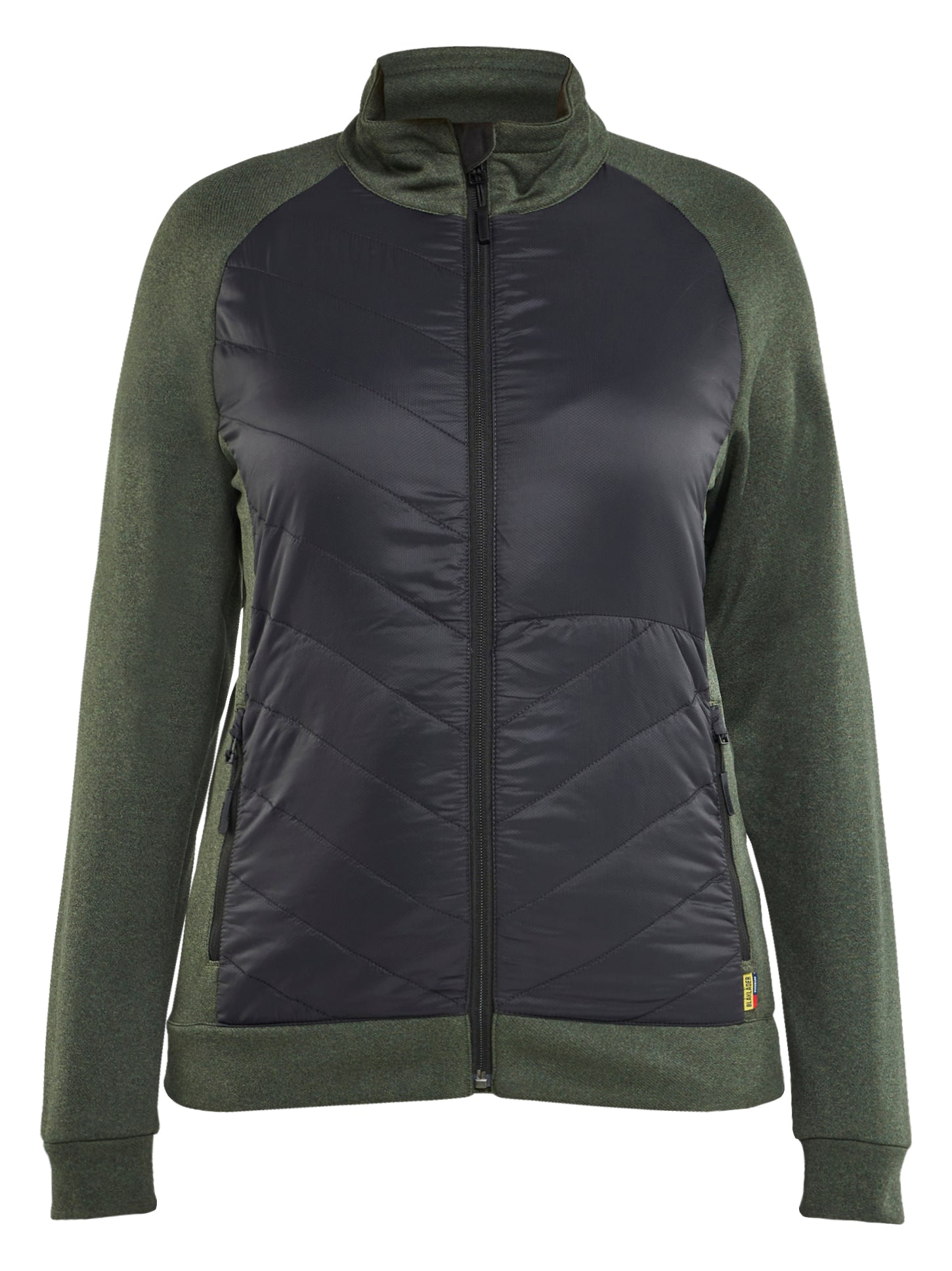 Blåkläder 3419 Dame Hybrid Sweatshirt produktbillede med firmalogo