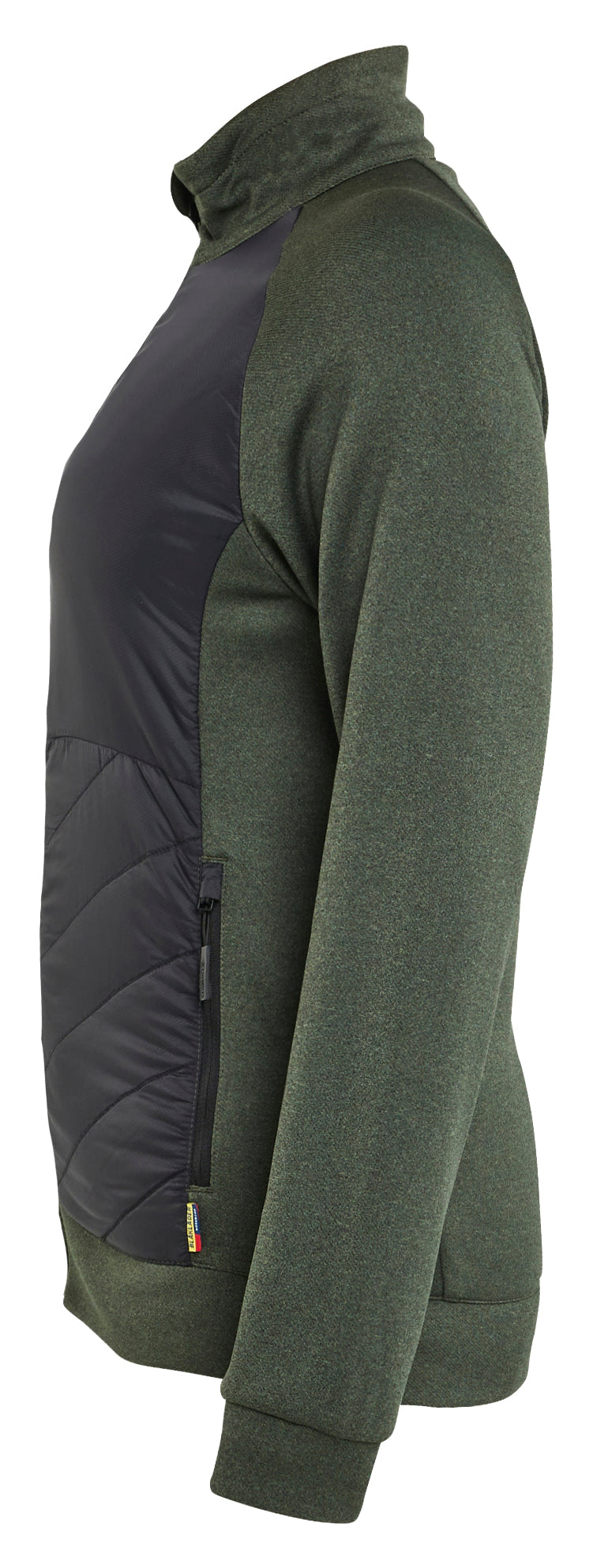 Blåkläder 3419 Dame Hybrid Sweatshirt detalje med tryk