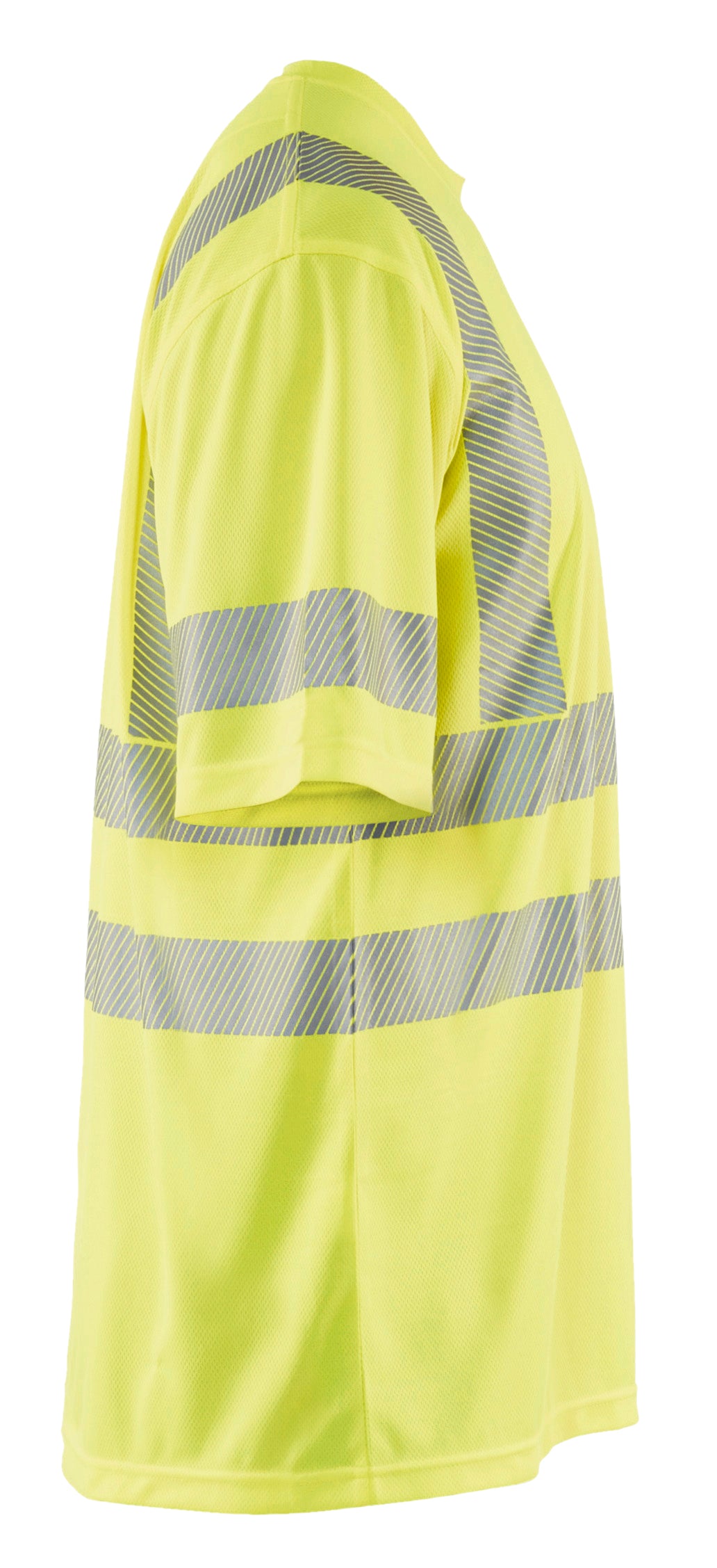 Blåkläder 3420 High Vis UV T-shirt detalje til broderi