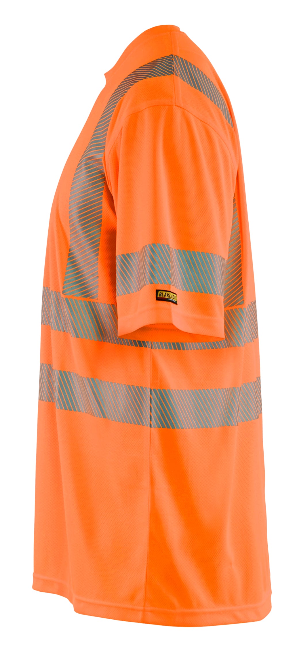 Blåkläder 3420 High Vis UV T-shirt produktbillede med tryk
