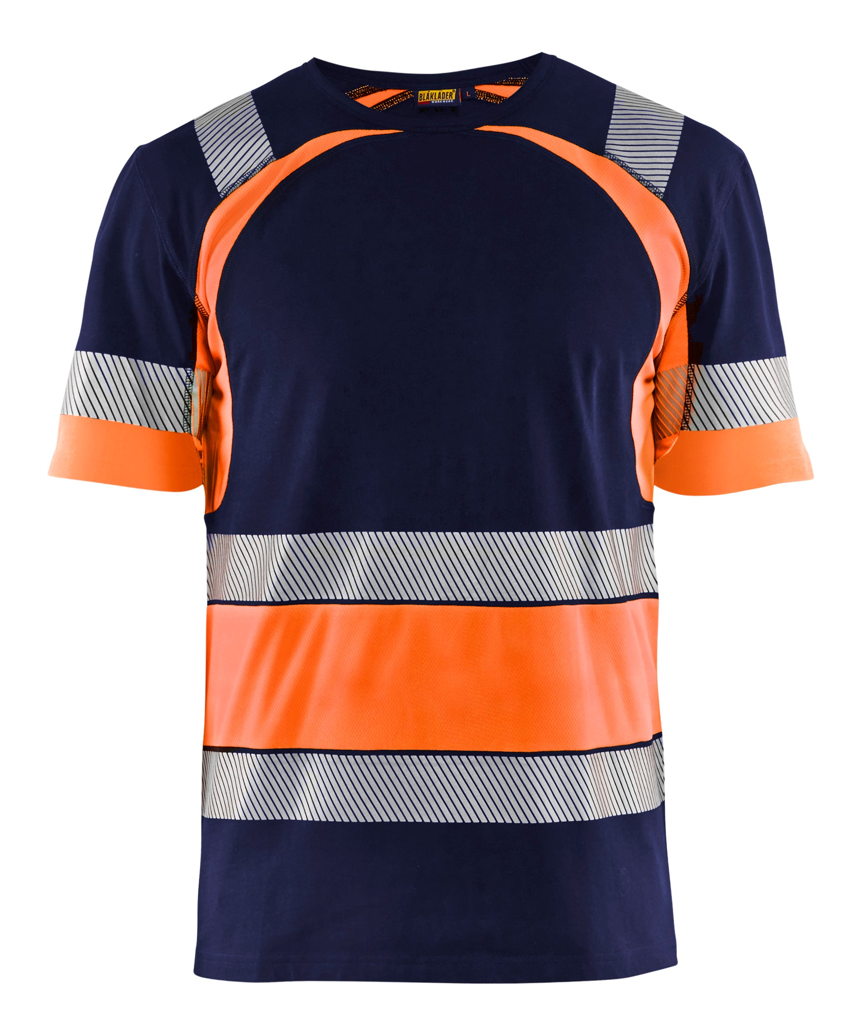 Blåkläder 3421 High Vis T-shirt materiale med firmalogo